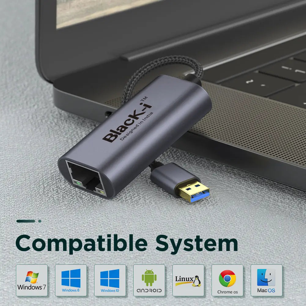 Revolutionizing Connectivity: The Black-i USB 3.0 to Gigabit LAN Adapter - Black-i