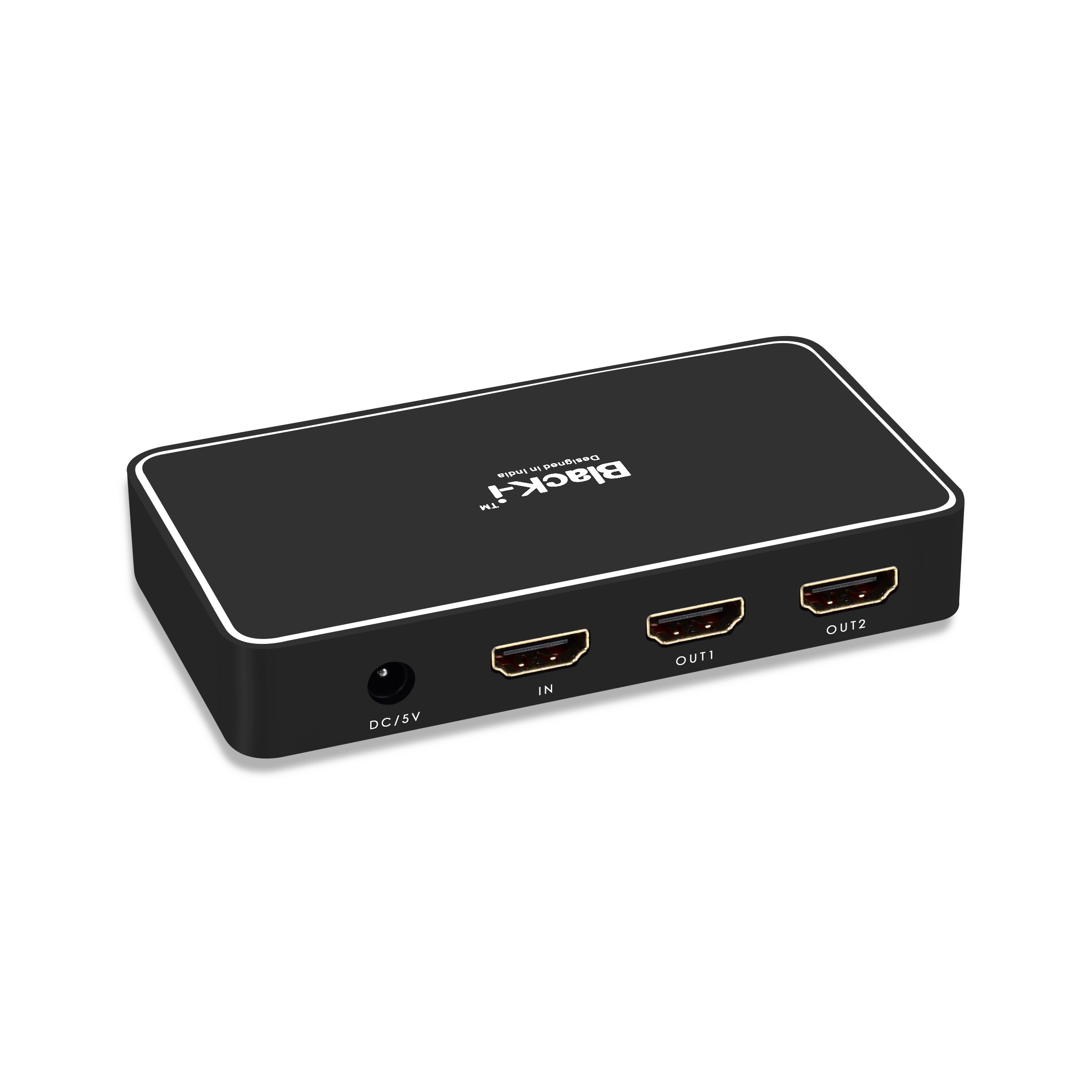 Black-i HDMI 4k Splitter - 1 Input 2 Output