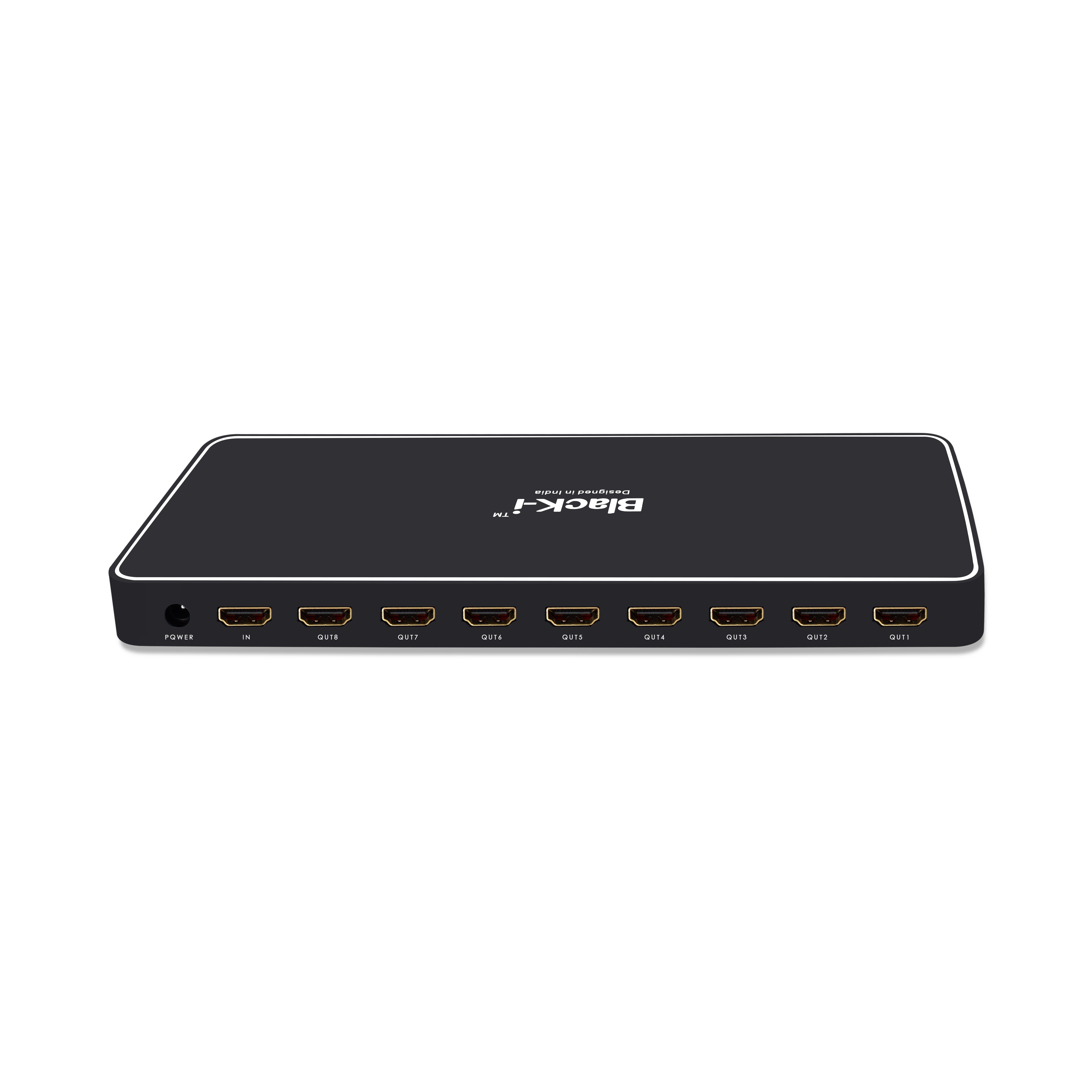 Black-i HDMI 1 Input 8 Output Splitter