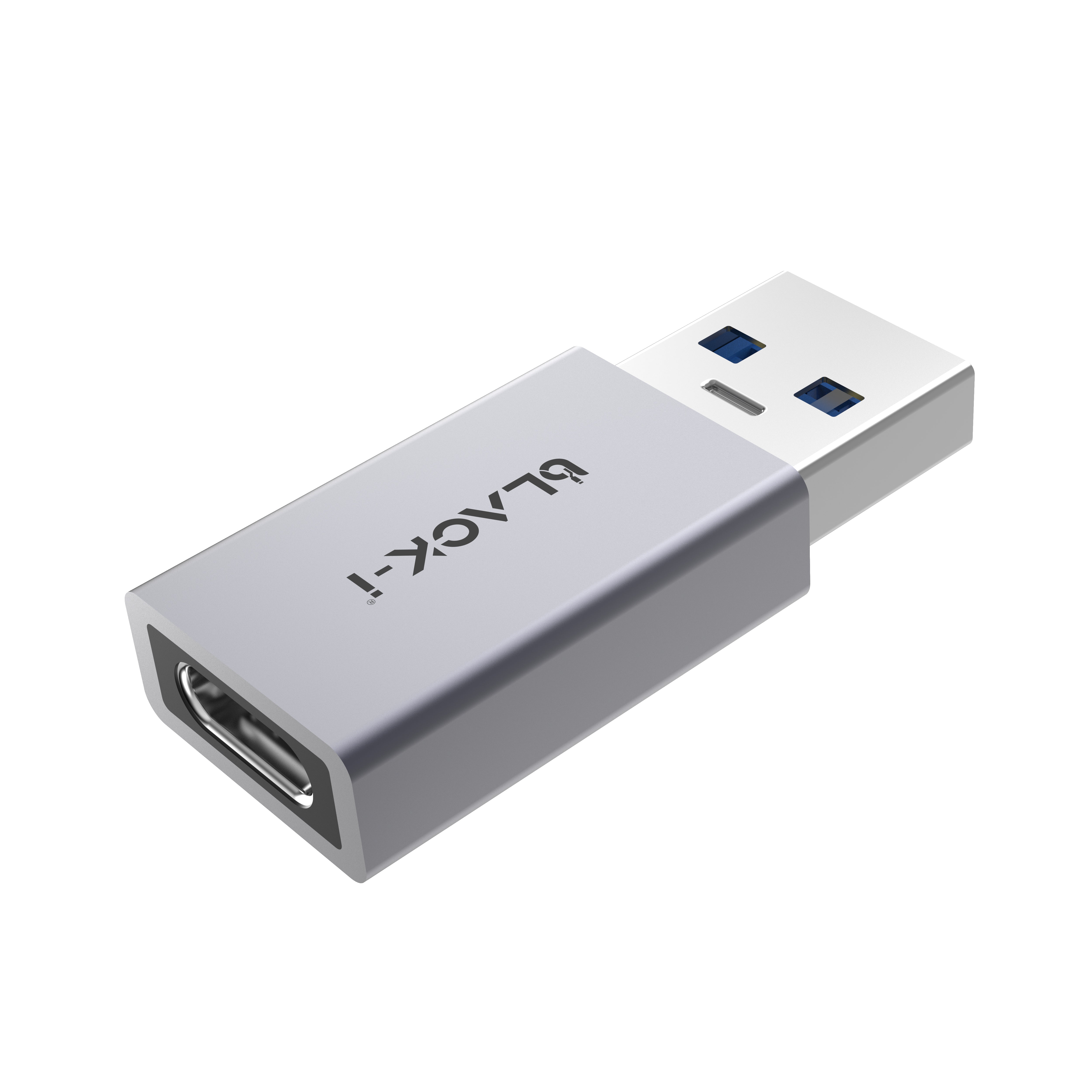 Black-i USB 3.1 Male to Type-C Female Converter