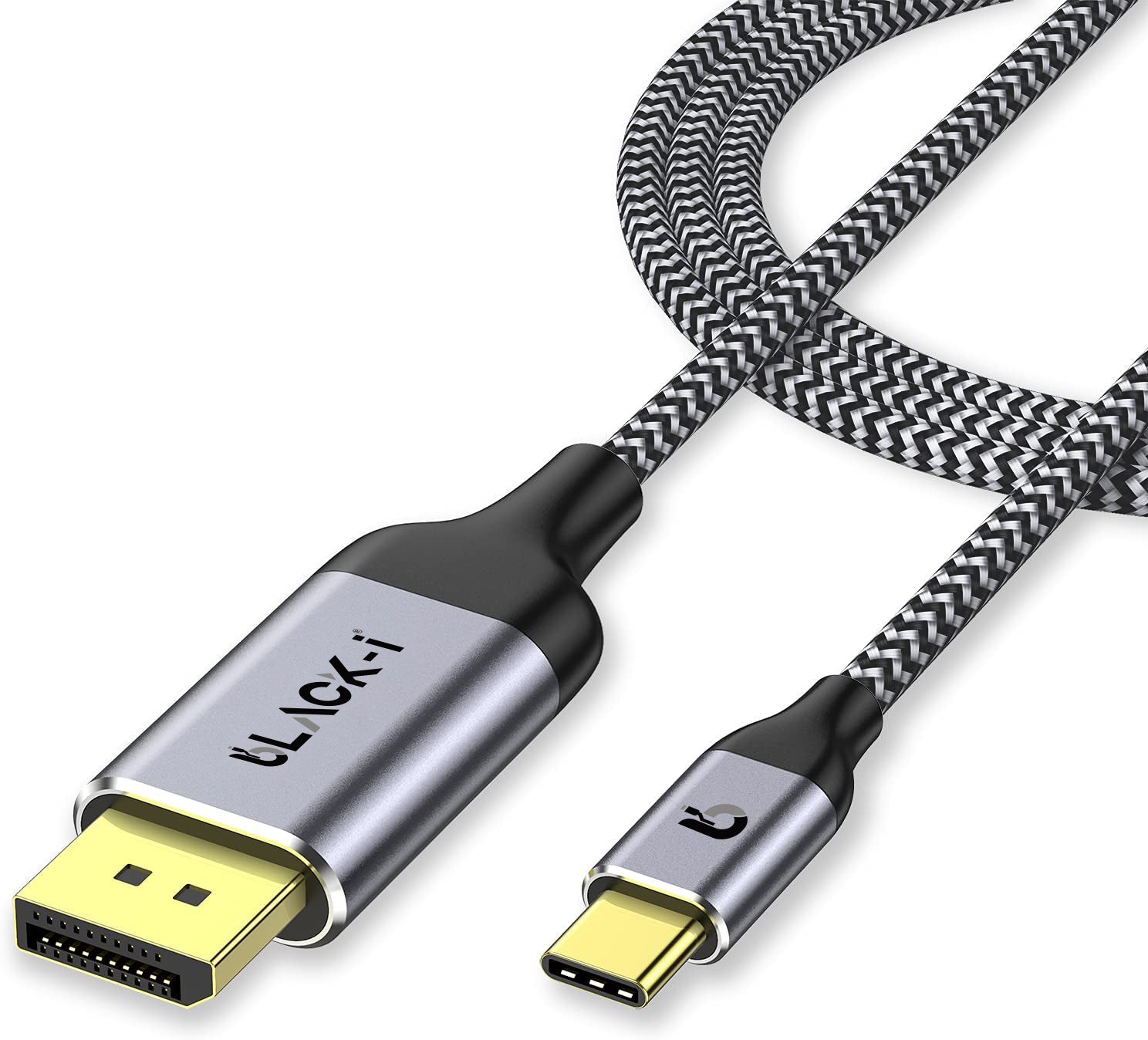 Black-i USB-C to DisplayPort 4K Cable Meter1