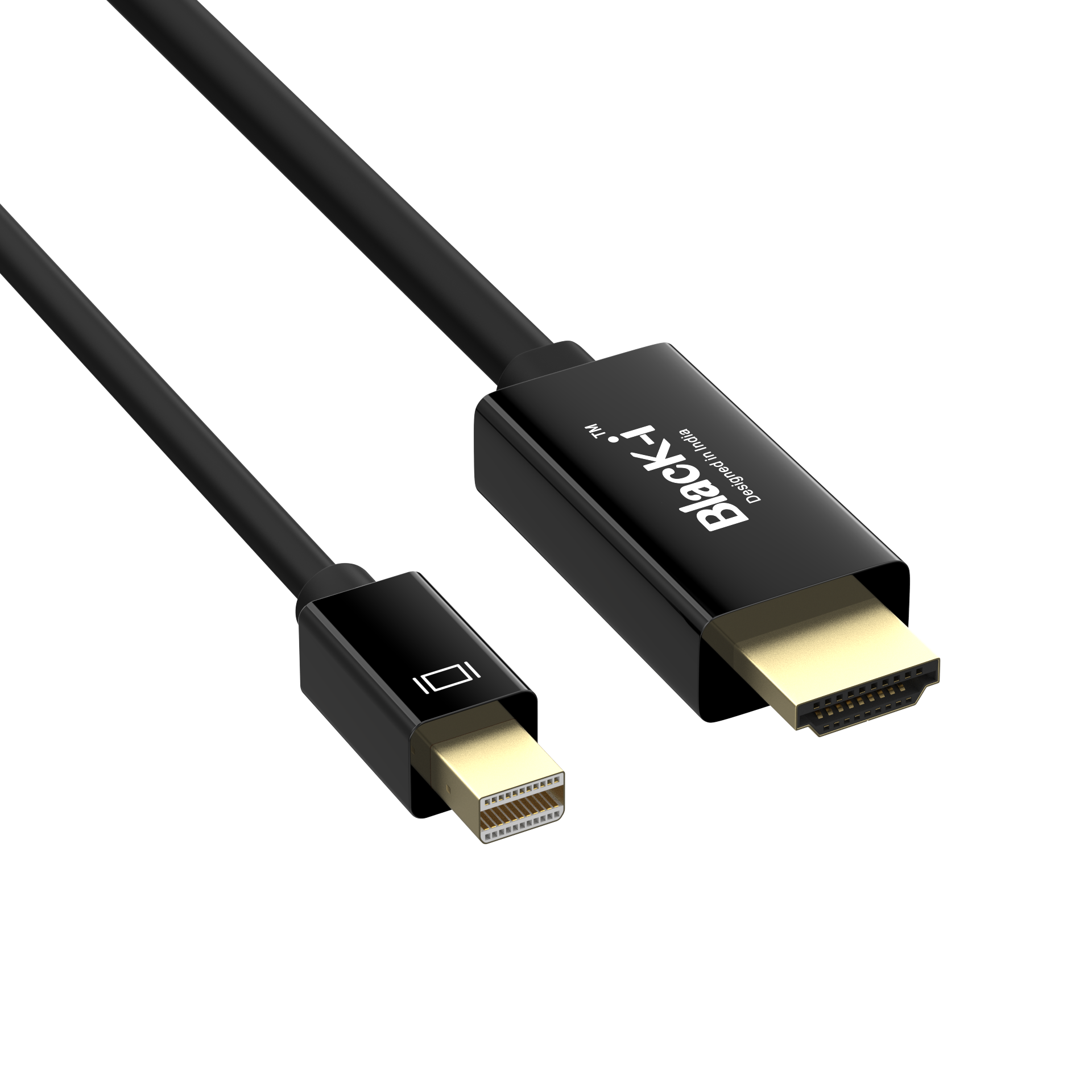 Black-i Mini DisplayPort to HDMI (4K) Cable 1.8 Meter