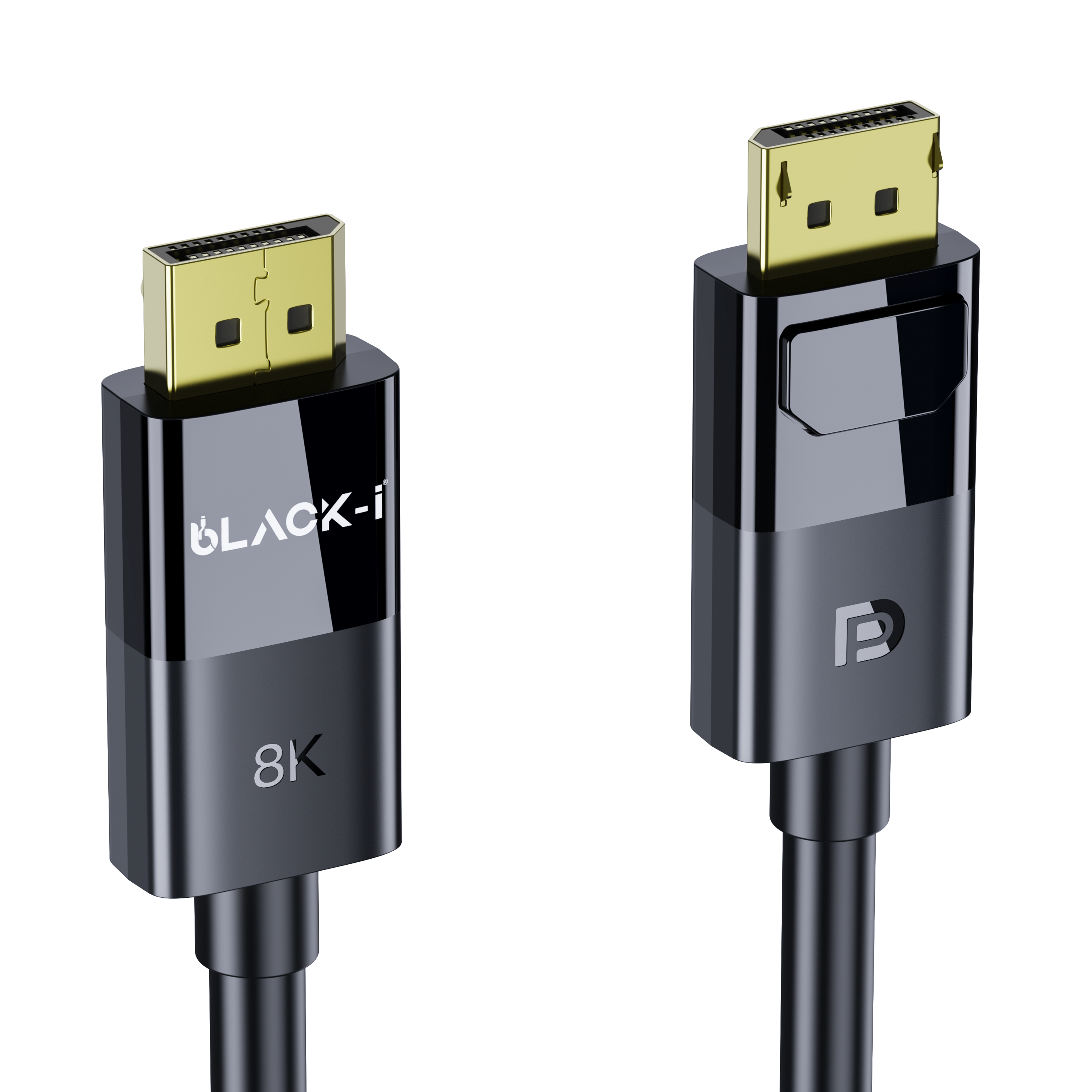 Black-i Display Port 8k@60Hz Cable