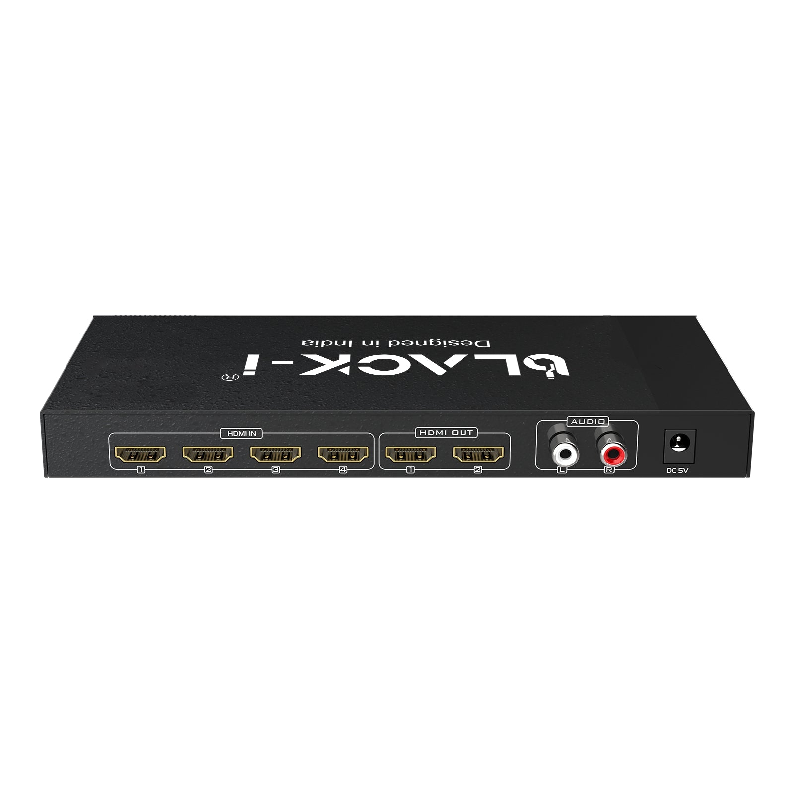 Black-i HDMI 4 in 2 Out Matrix Switcher