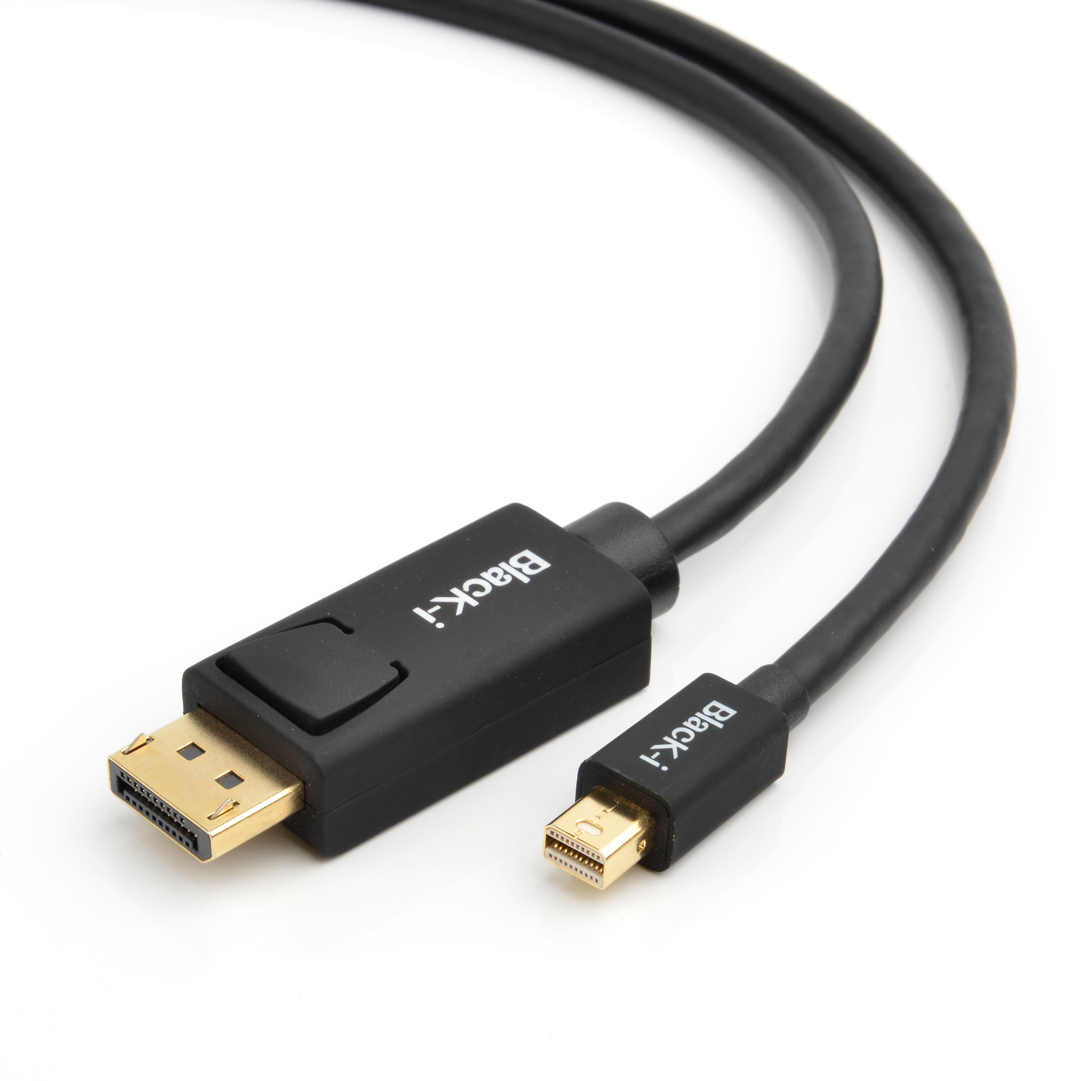 Black-i Mini DisplayPort to DisplayPort (4K) Cable