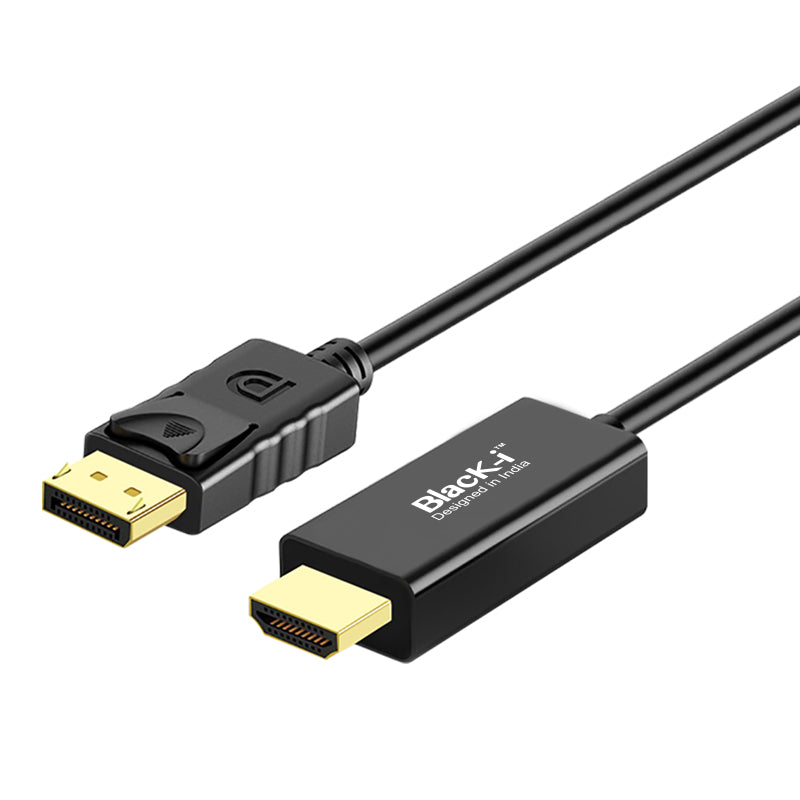 Black-i DisplayPort to HDMI 4K Cable