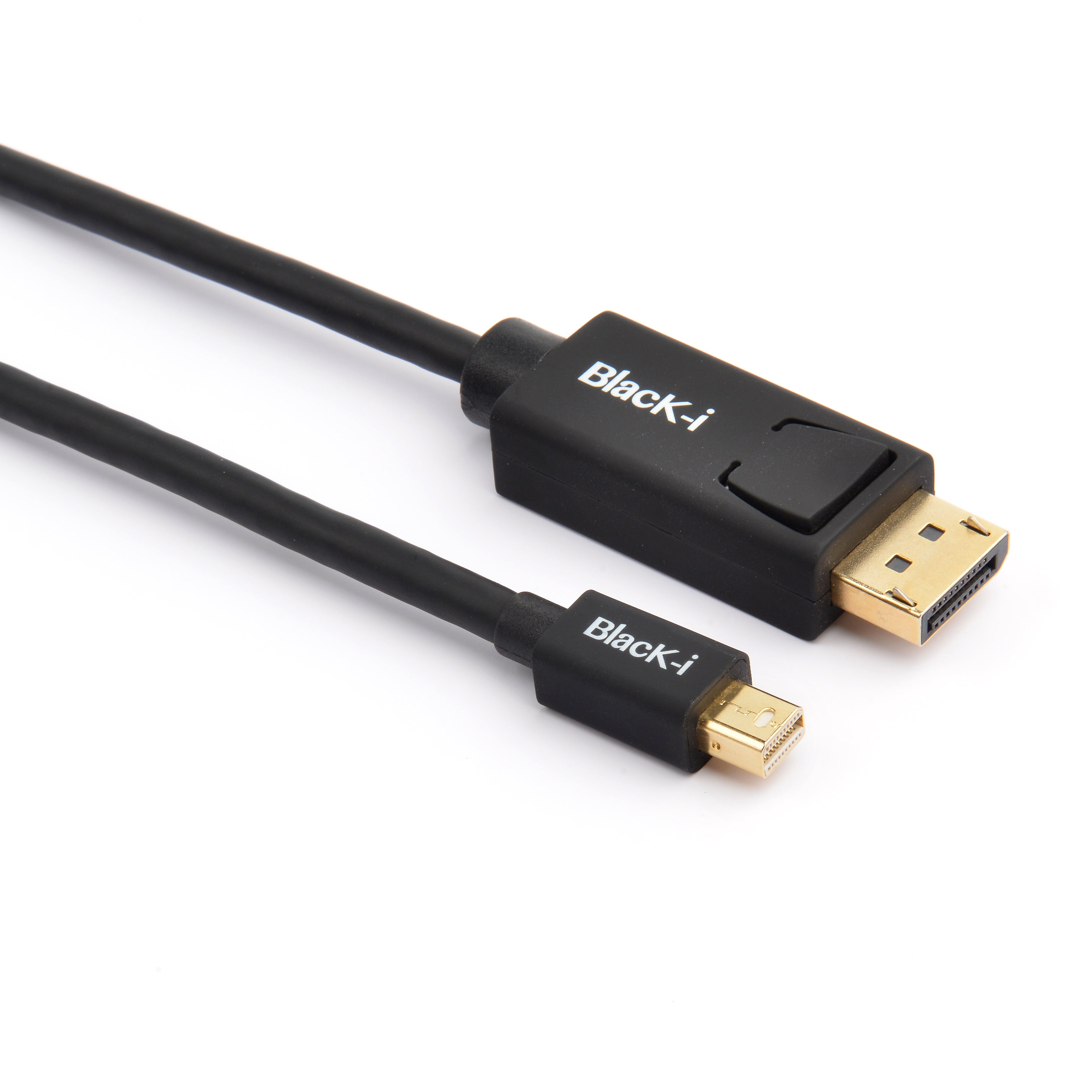 Black-i Mini DisplayPort to DisplayPort (4K) Cable