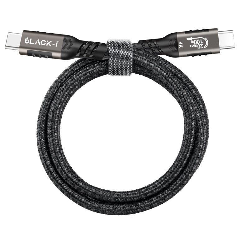 Black-i USB-C 4K Cable - 1.5 Meter Length with 20 Gbps