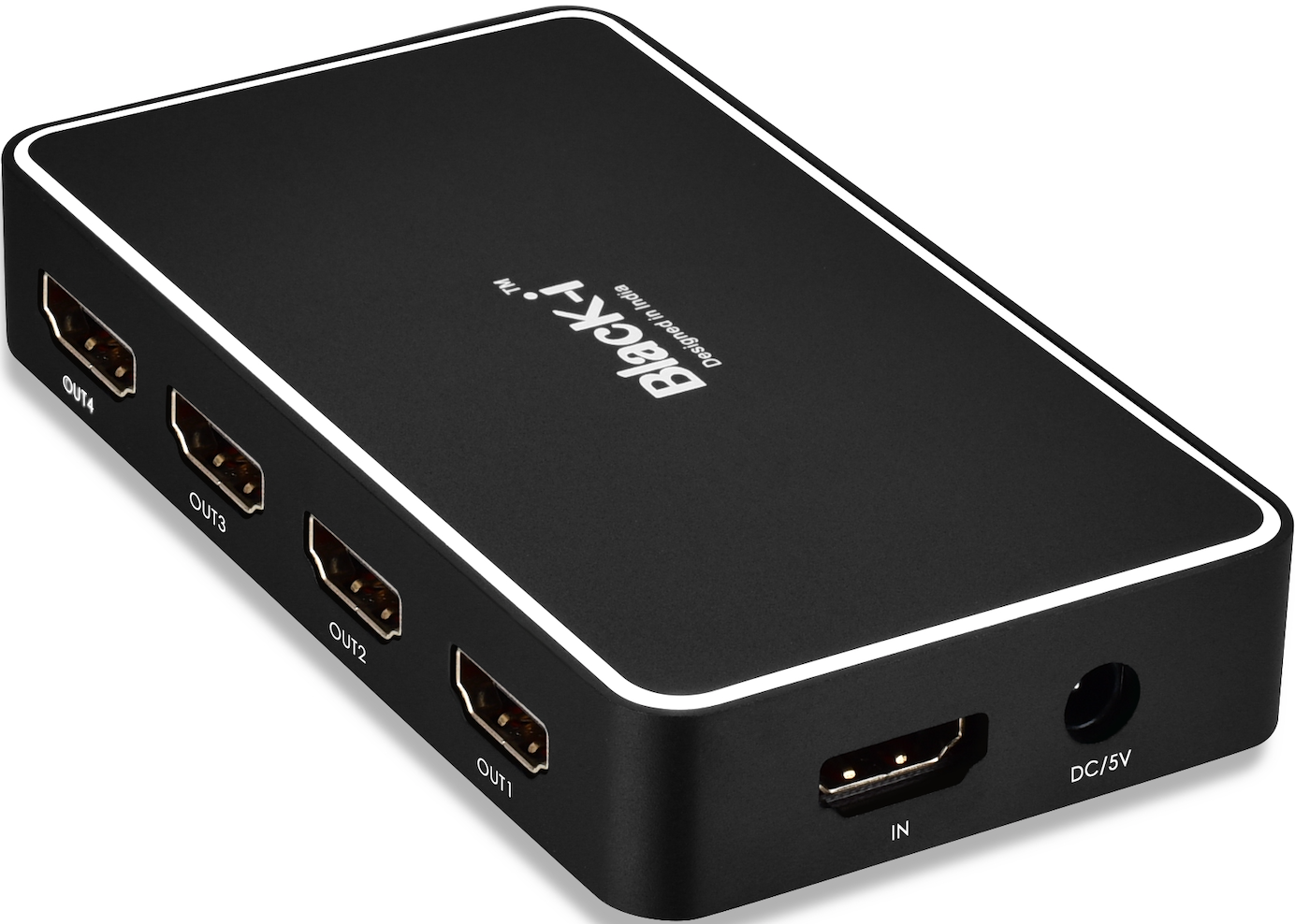 Black-i HDMI Splitter - 1 Input 4 Output