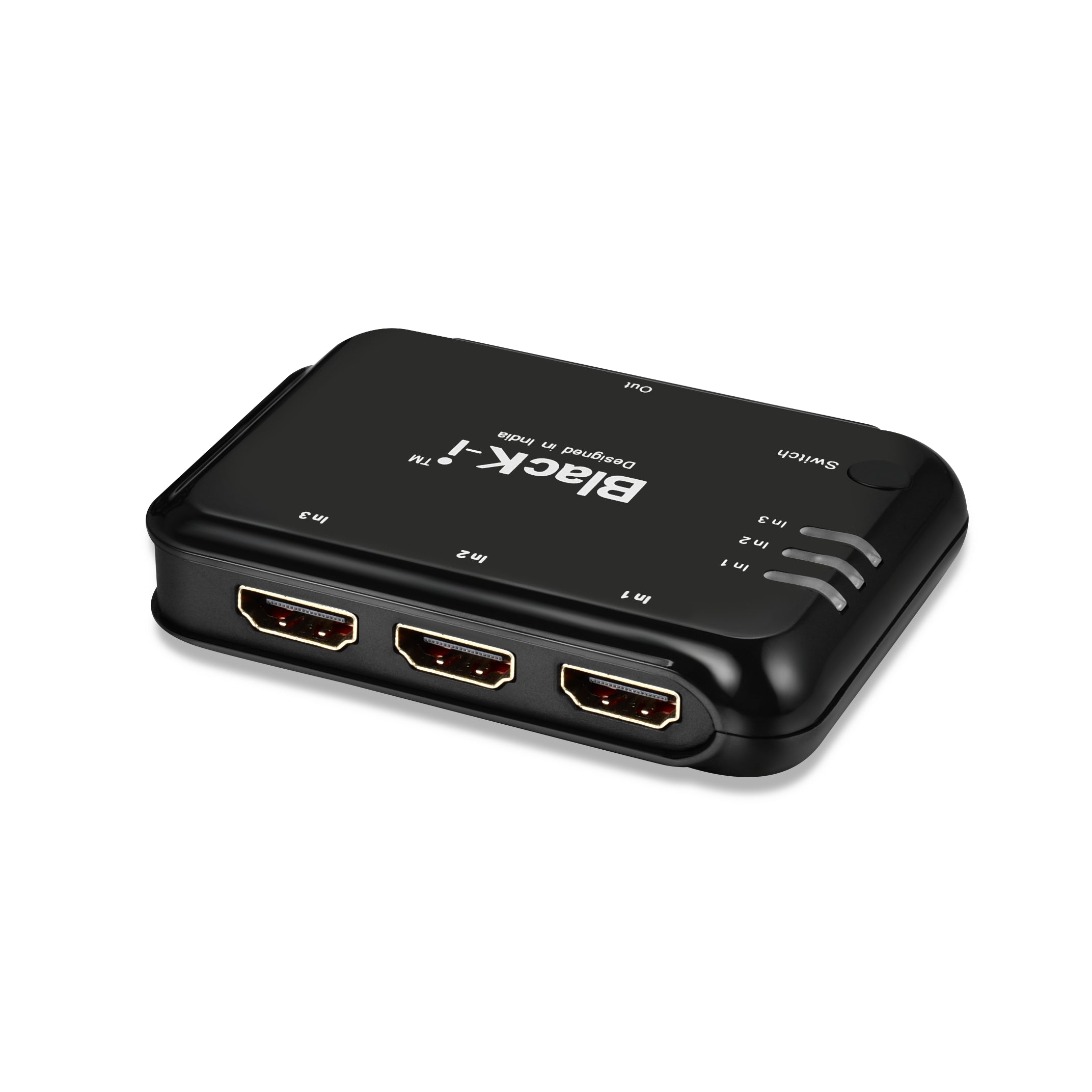 Black-i HDMI 4k Switcher - 3 Input 1 Output