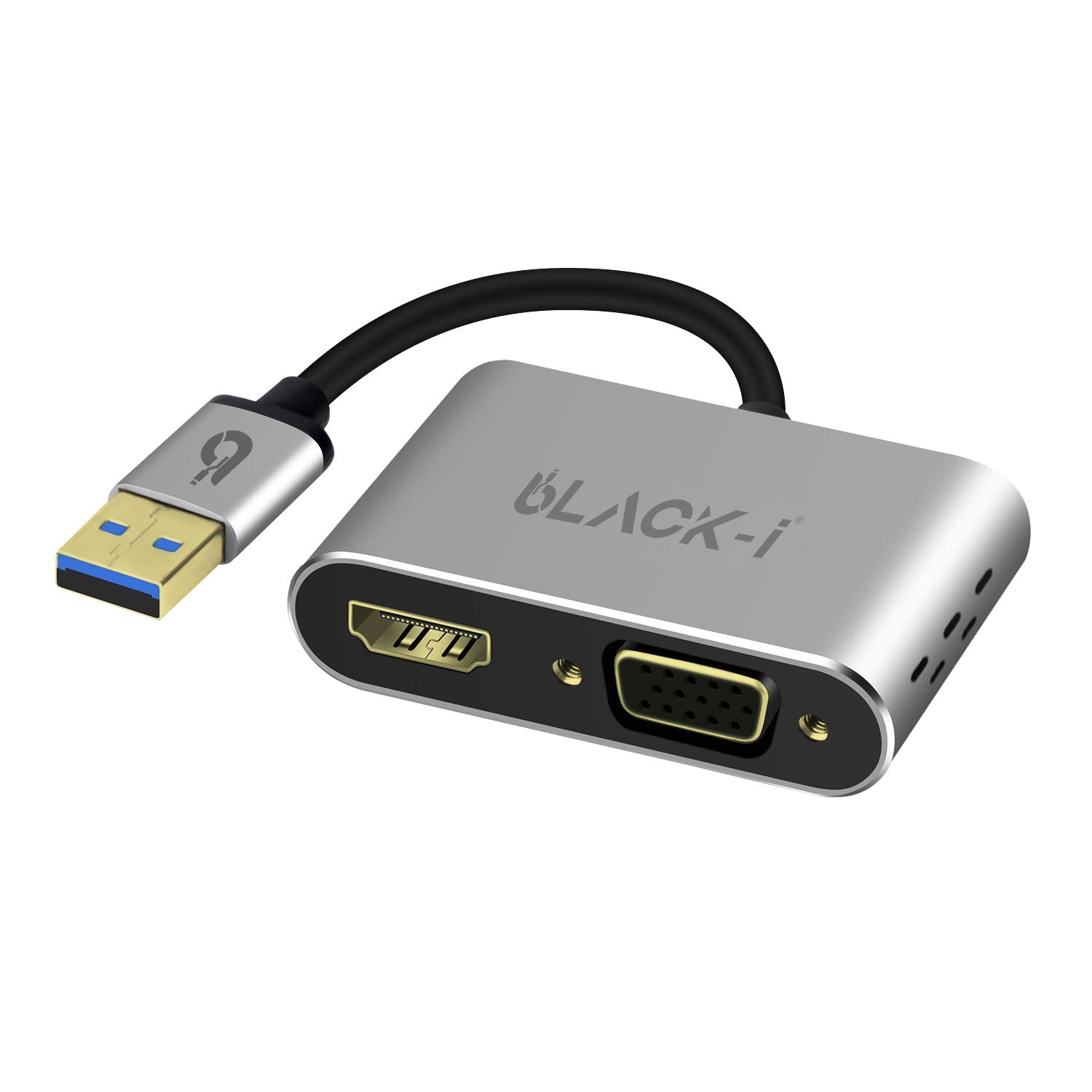 Black-i USB 3.0 to HDMI & VGA Converter