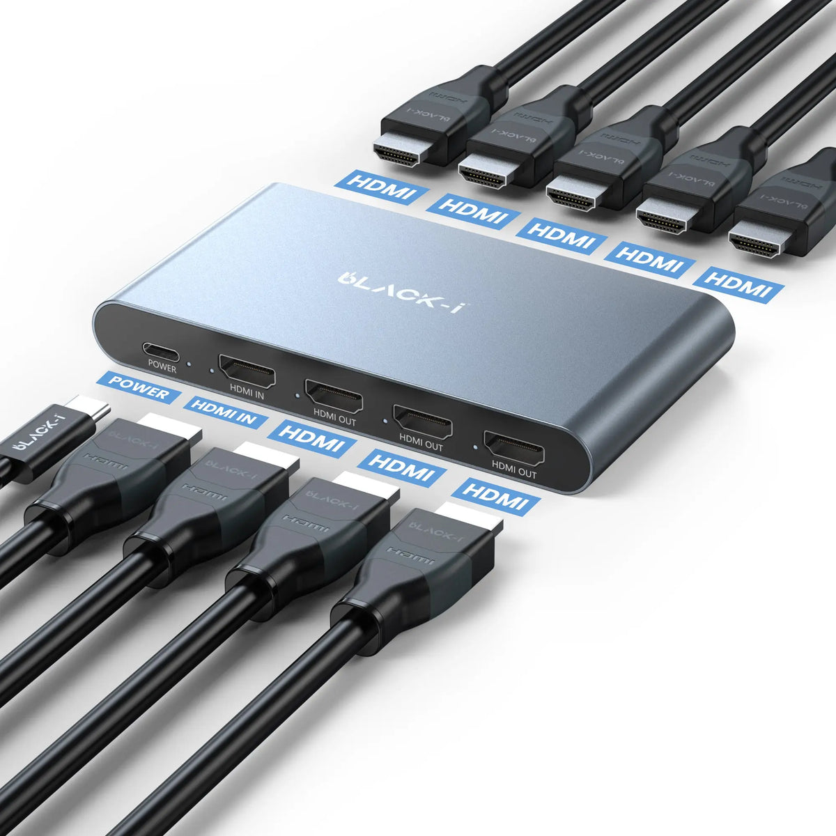 Black-i HDMI splitter