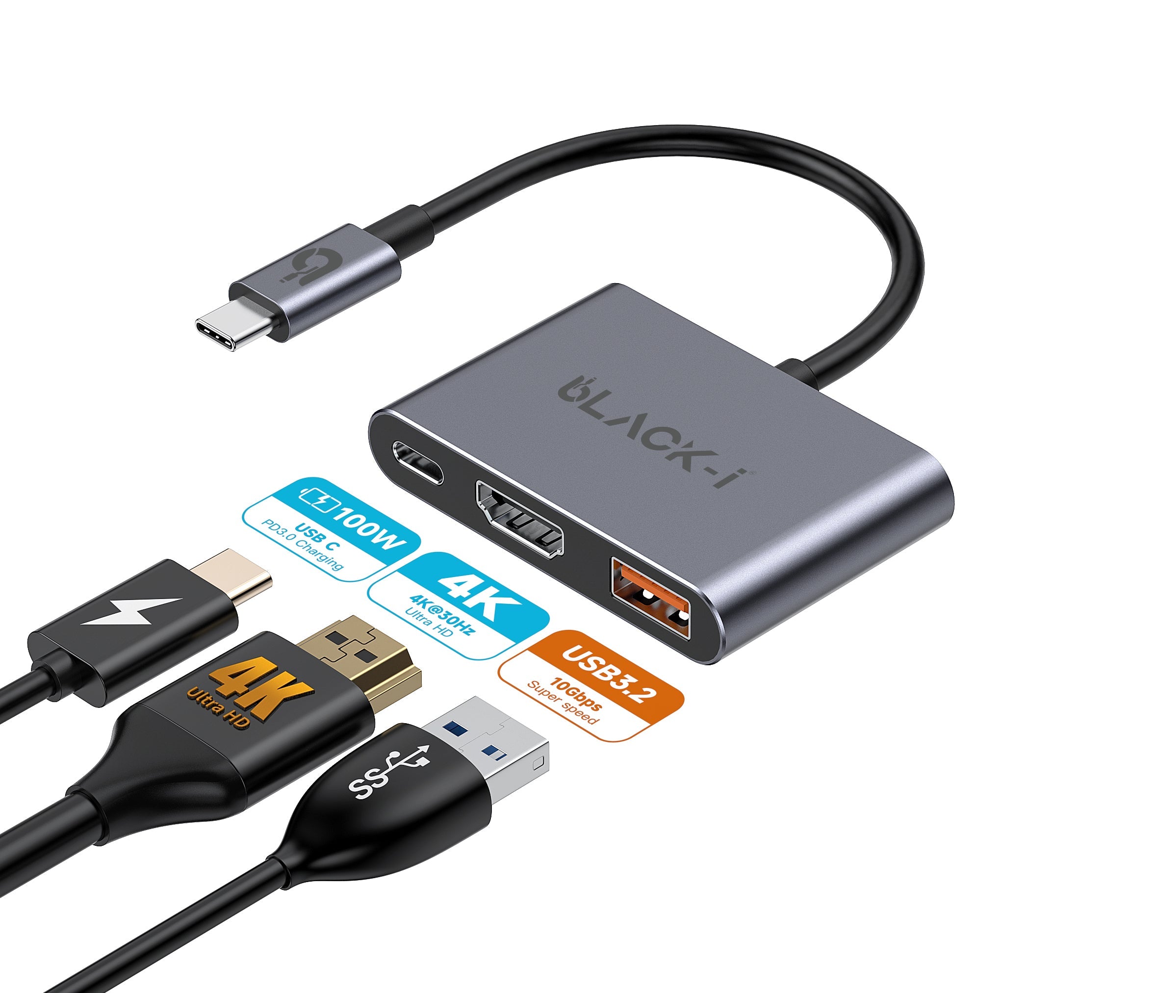 Black-i USB-C Hub