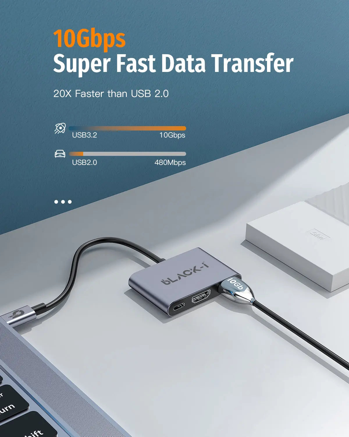 Black-i USB-C Hub