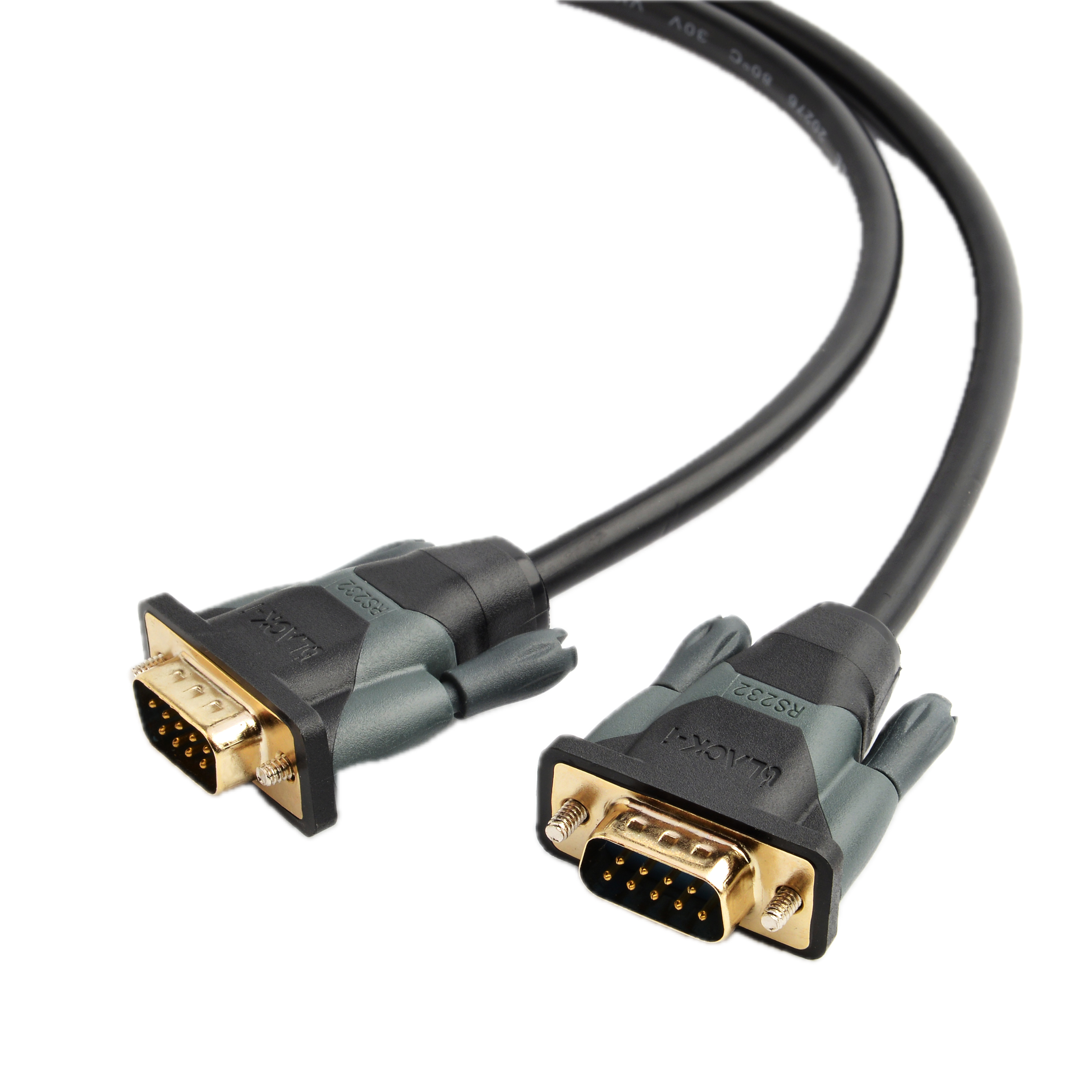 Black-i serial male to male 9 pin cable