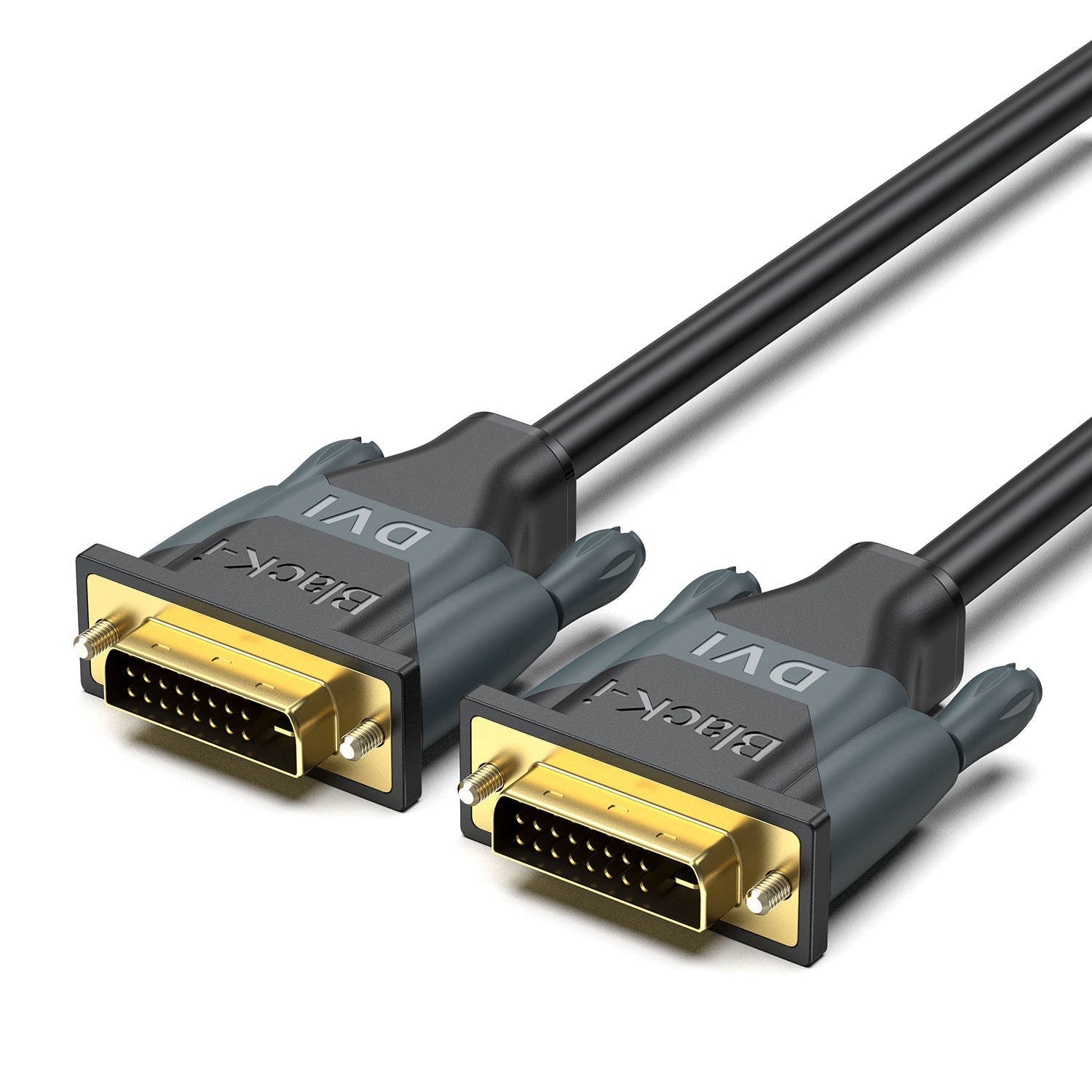 Black-i DVI-D Male to Male Cable