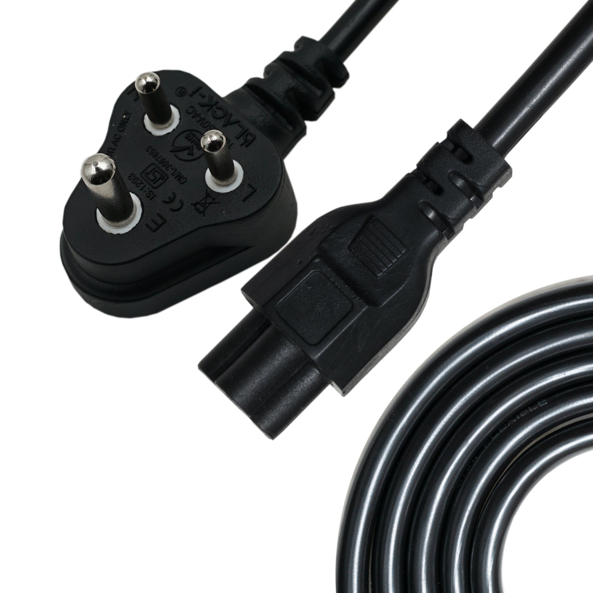 Black-i Laptop Power Cable 1.5 Meter