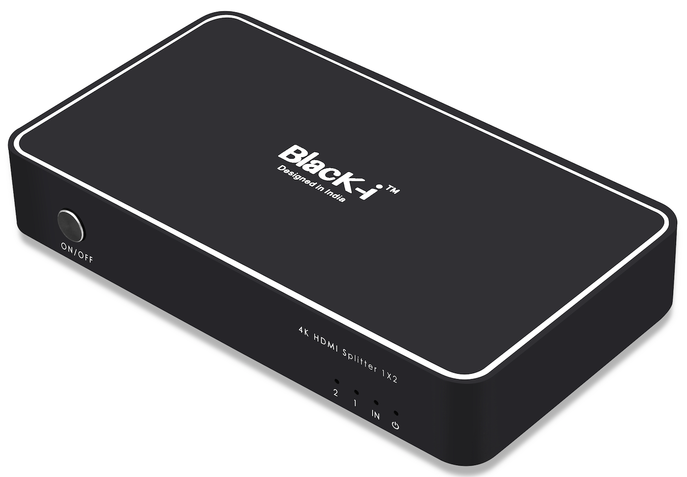 Black-i HDMI Splitter - 1 Input 2 Output – Effortless Signal Duplication for Enhanced Multimedia Sharing