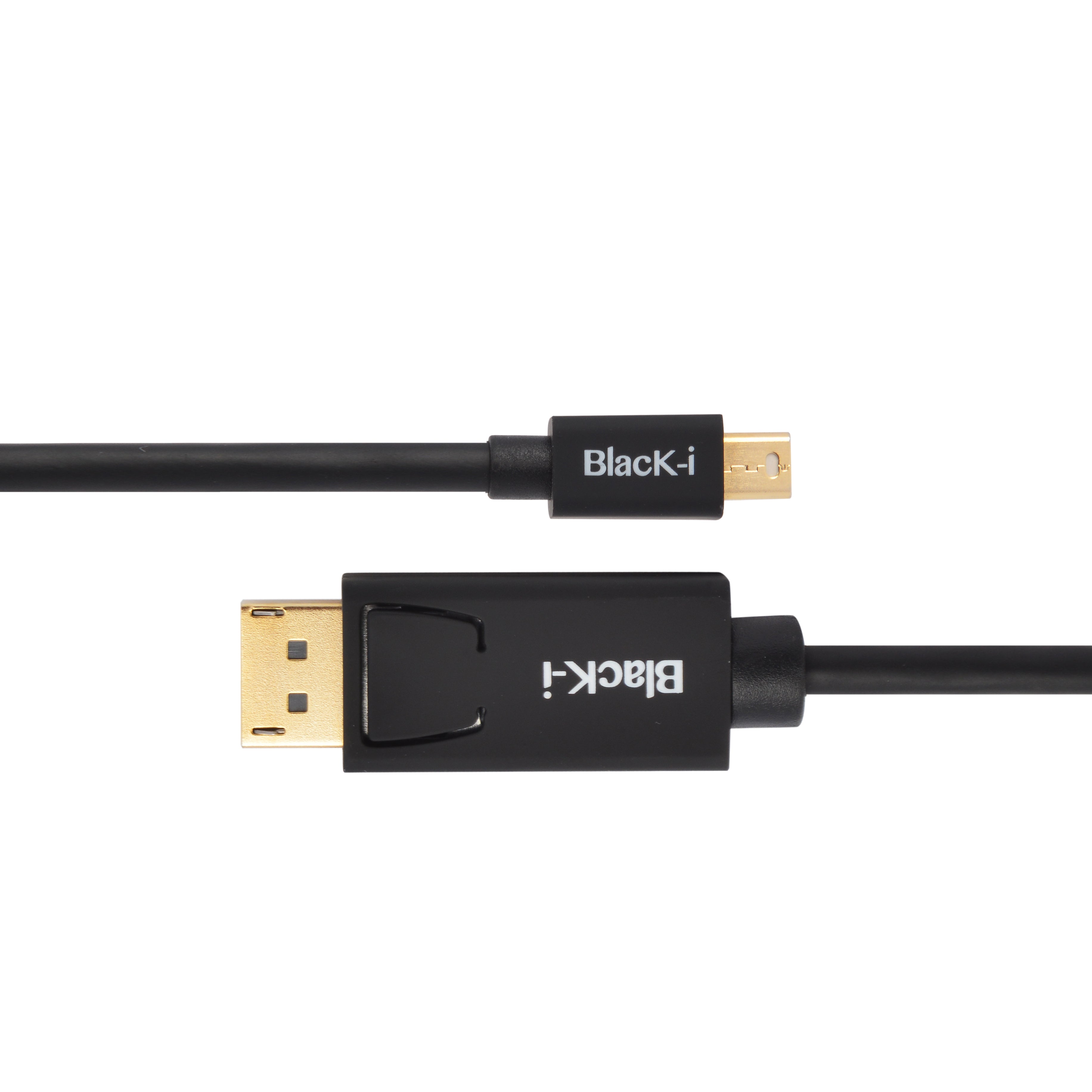 Black-i Mini DisplayPort to DisplayPort (4K) Cable – Seamless Connectivity for Crystal-Clear 4K Visuals in a Compact Design