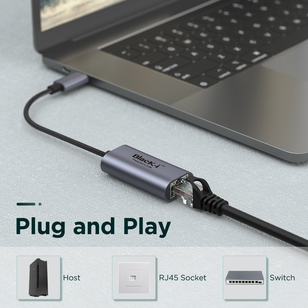 Black-i USB 3.0 to lan converter adapter 