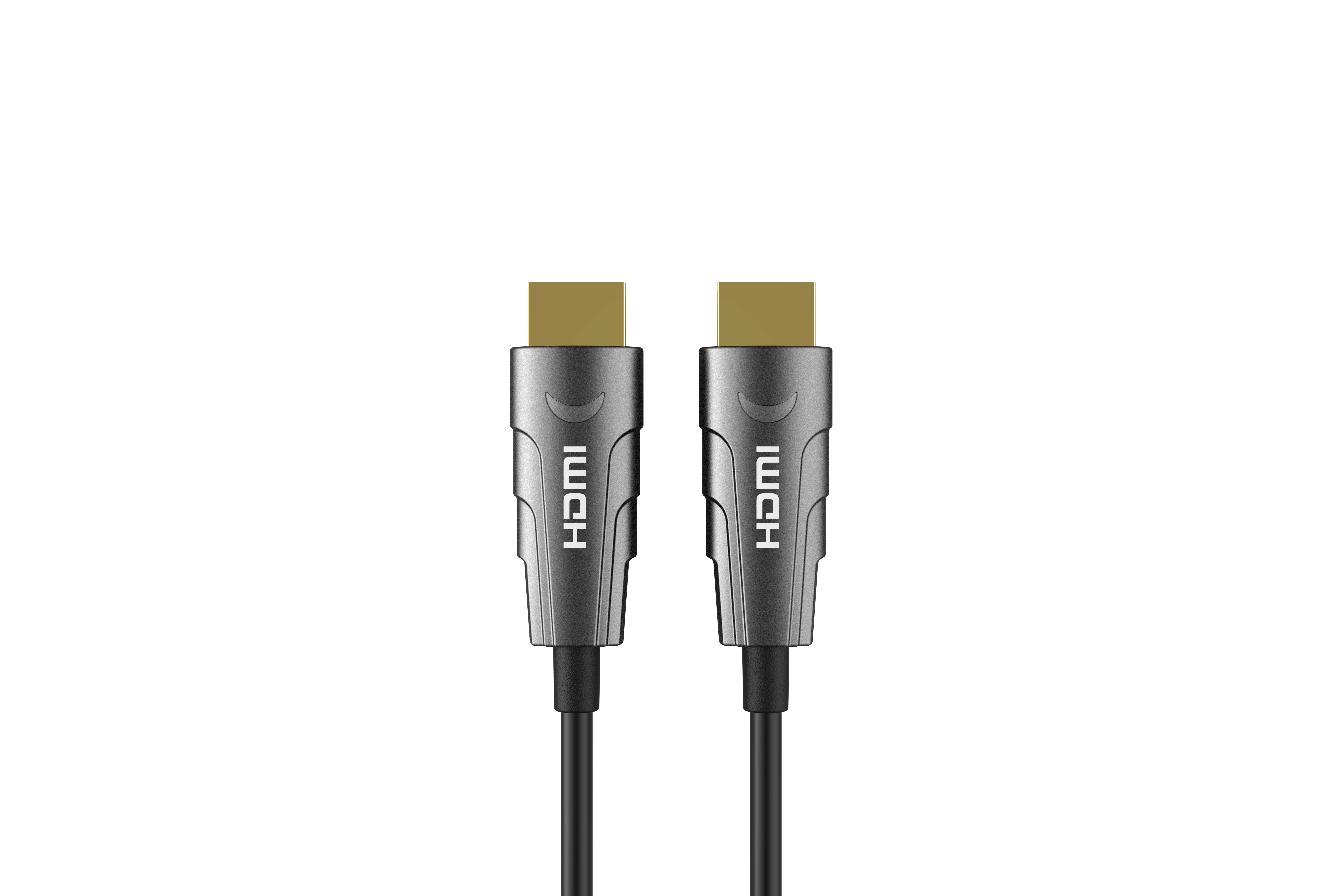 Black-i HDMI 2.0 Optical Fiber Cable (AOC) - 4K, 18 Gbps, HDCP 2.2, ARC, Long Range (10m-100m) – Unleash Ultimate Connectivity for Superior Audio-Visual Performance