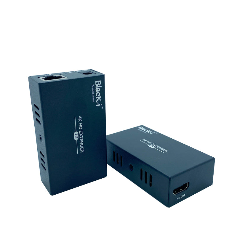 Black-i HDMI Over LAN Extender – Extend Signals up to 100 Meters for Seamless Connectivity and Enhanced Multimedia Distribution