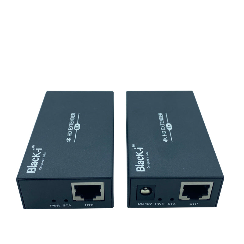 Black-i HDMI Over LAN Extender – Extend Signals up to 100 Meters for Seamless Connectivity and Enhanced Multimedia Distribution
