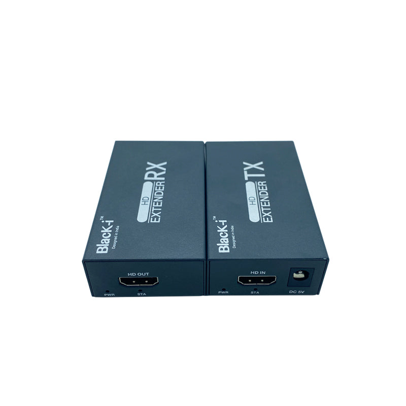Black-i HDMI Over LAN Extender – Extend Signals up to 60 Meters for Reliable Connectivity and Flexible Multimedia Distribution
