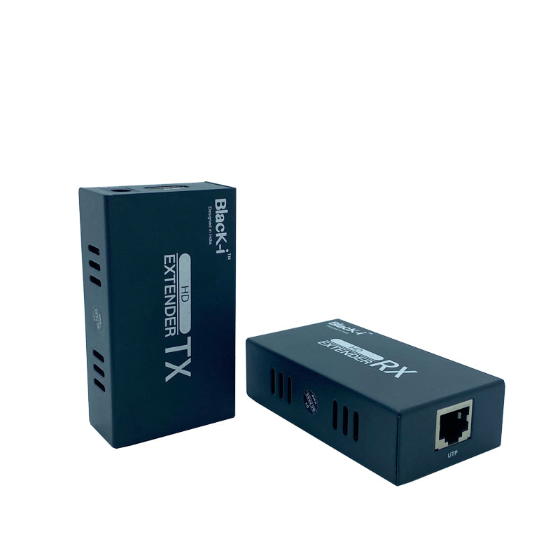 Black-i HDMI Over LAN Extender – Extend Signals up to 60 Meters for Reliable Connectivity and Flexible Multimedia Distribution