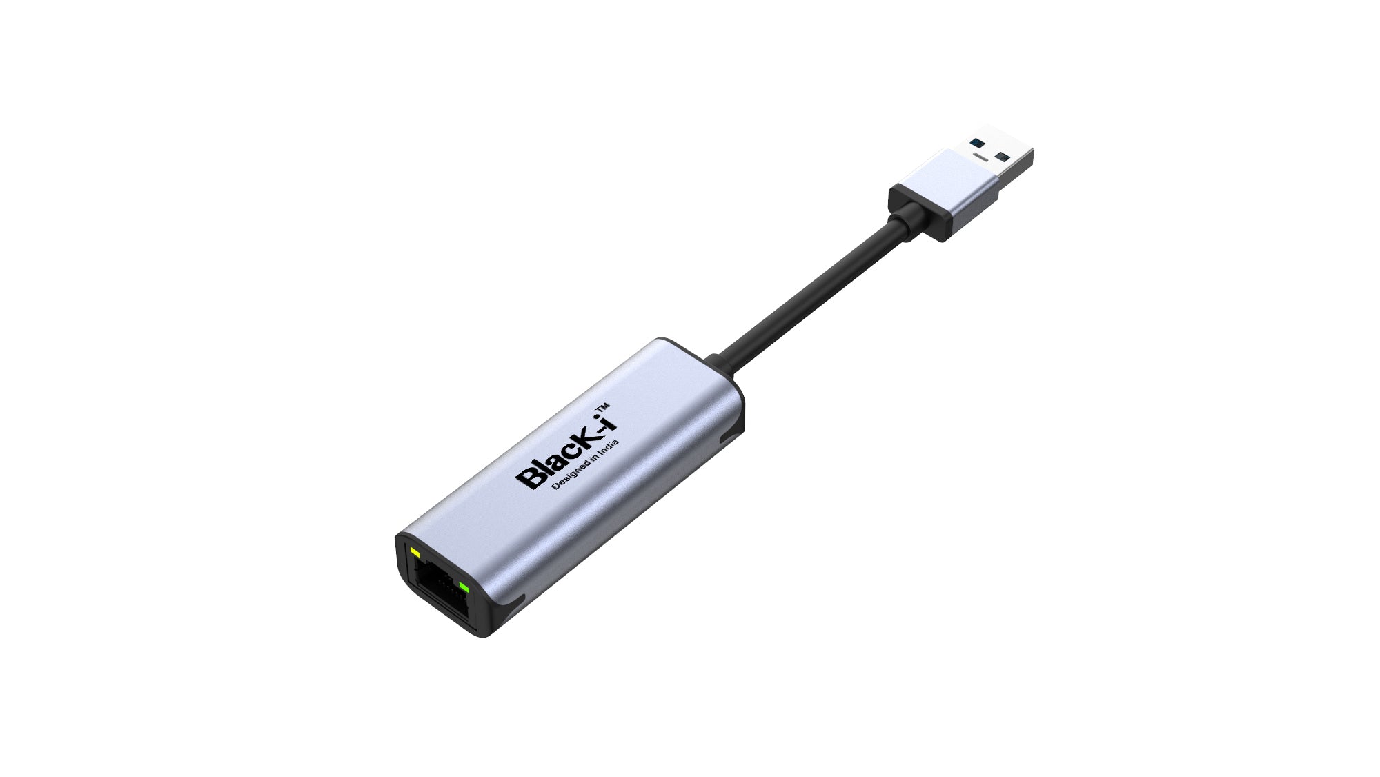 Black-i USB 3.0 to 2.5 G Gigabit LAN Converter – Swift and Enhanced Network Connectivity for High-Speed Data Transmission