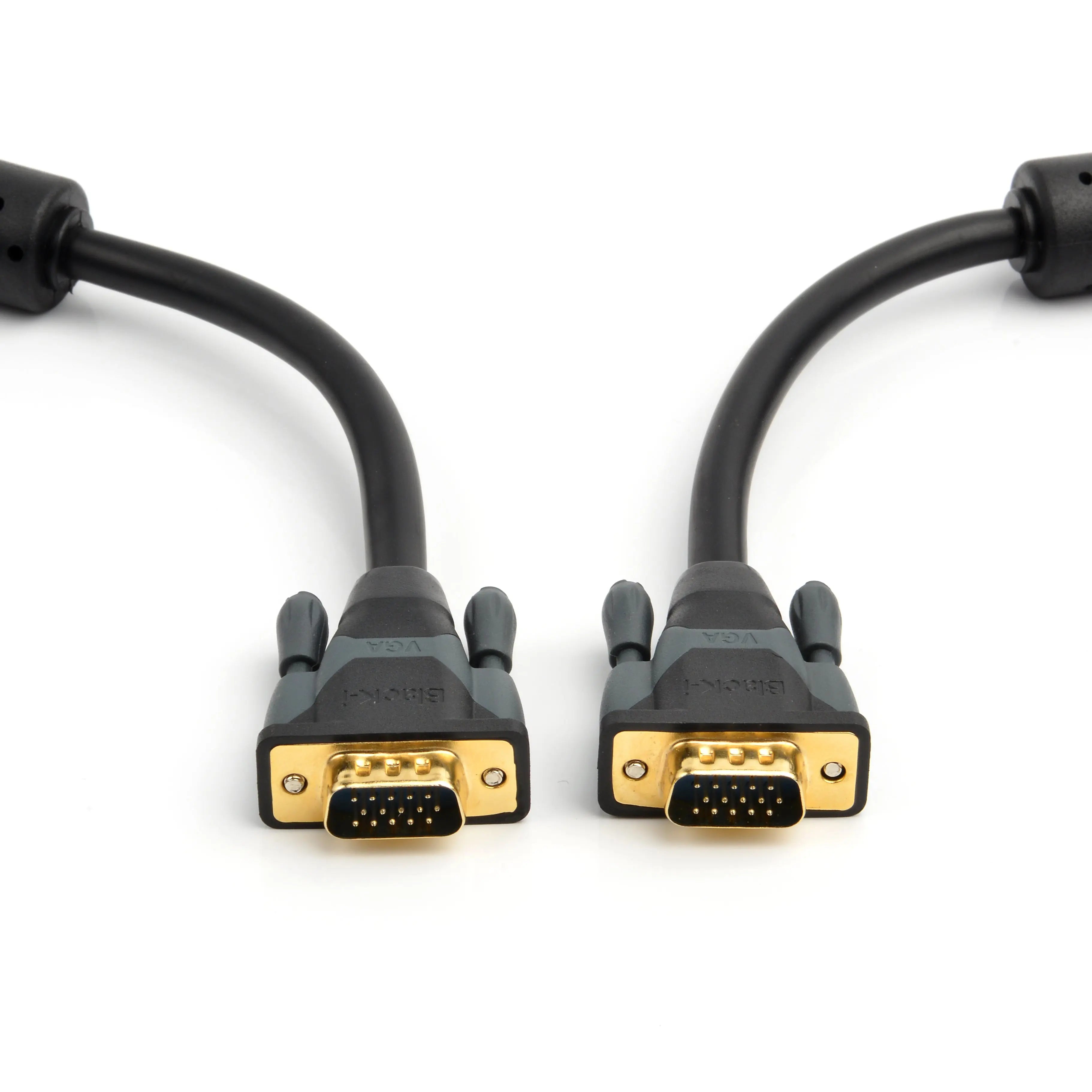 vga male to male cable black-i