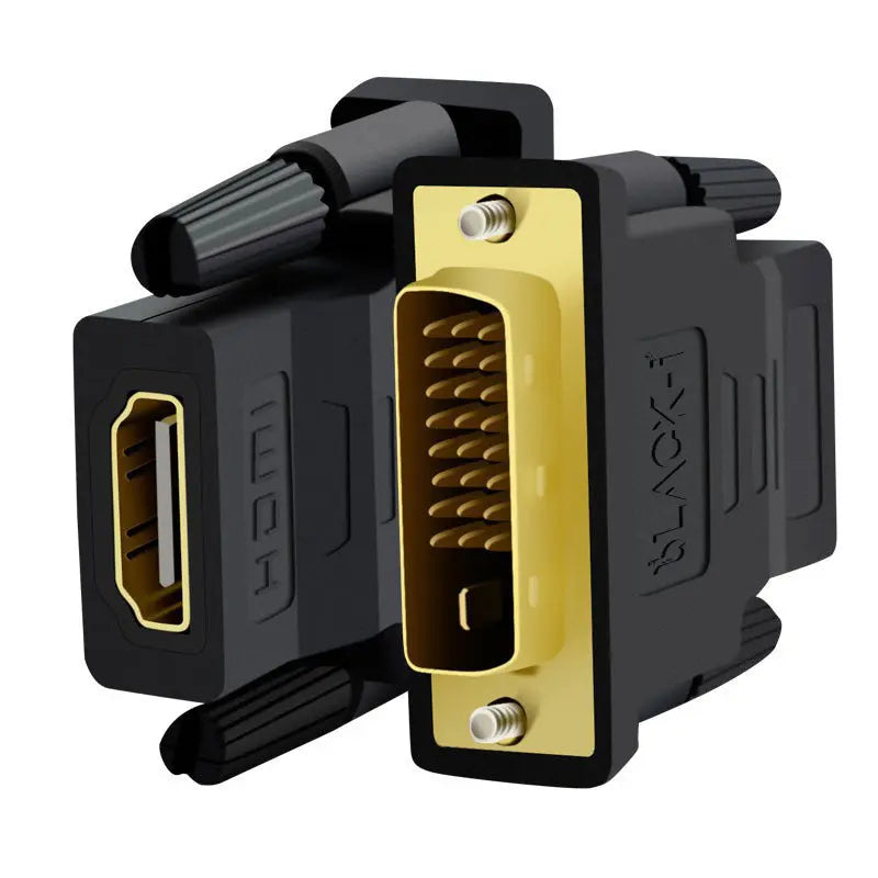 Black-i DVI 24+1 to HDMI Female Converter 