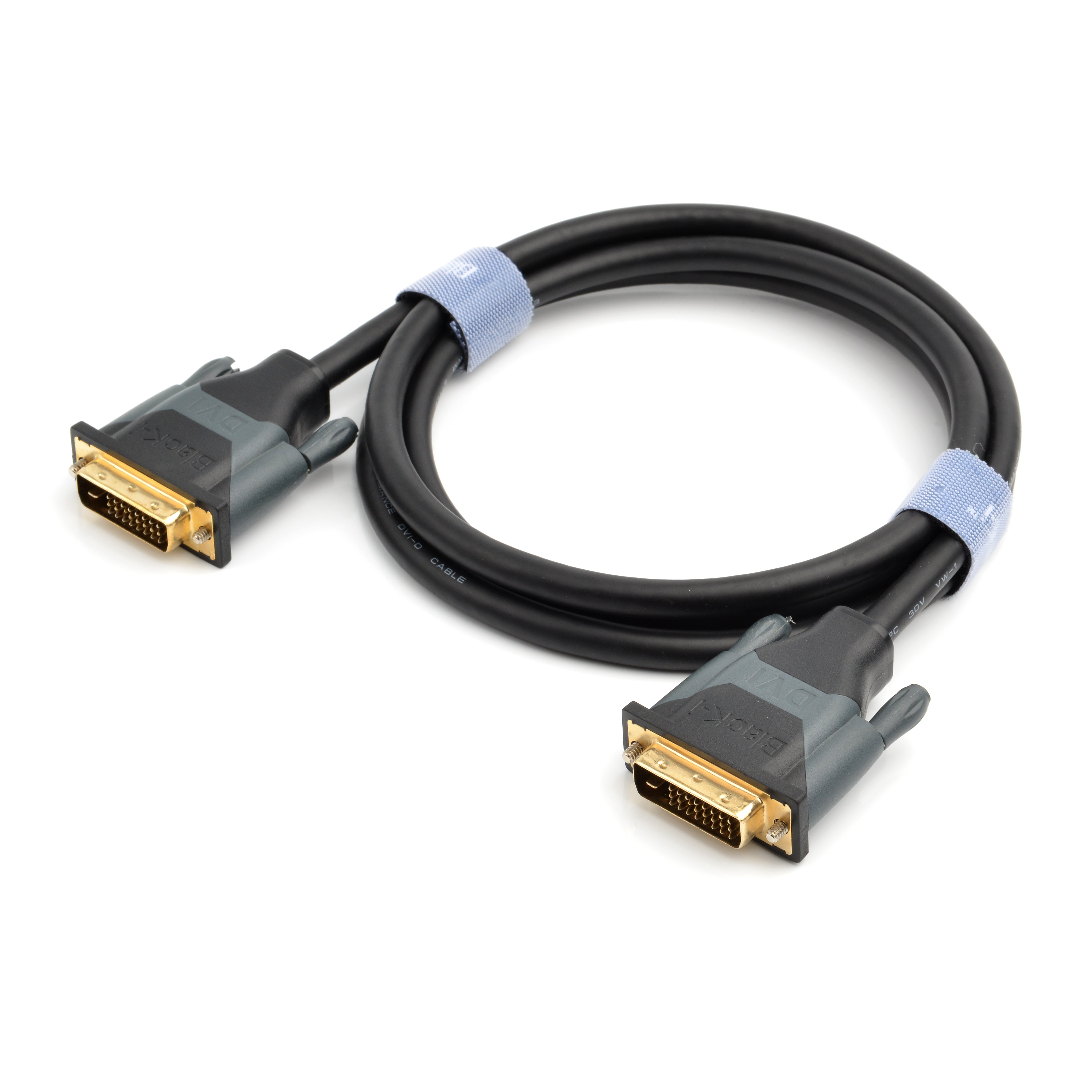 Black-i DVI-D Male to Male Cable 