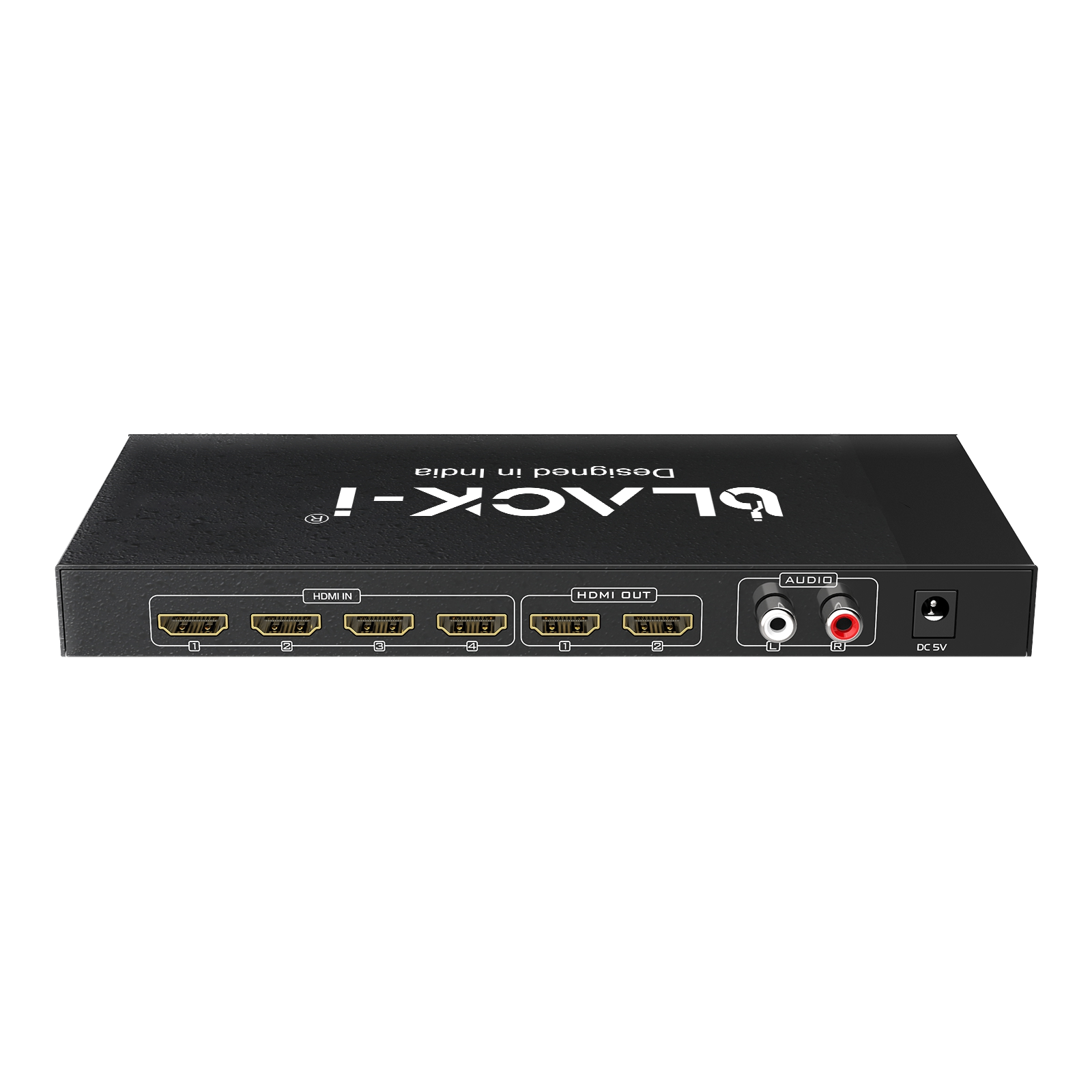 Black-i HDMI 4 in 2 Out Matrix Switcher 