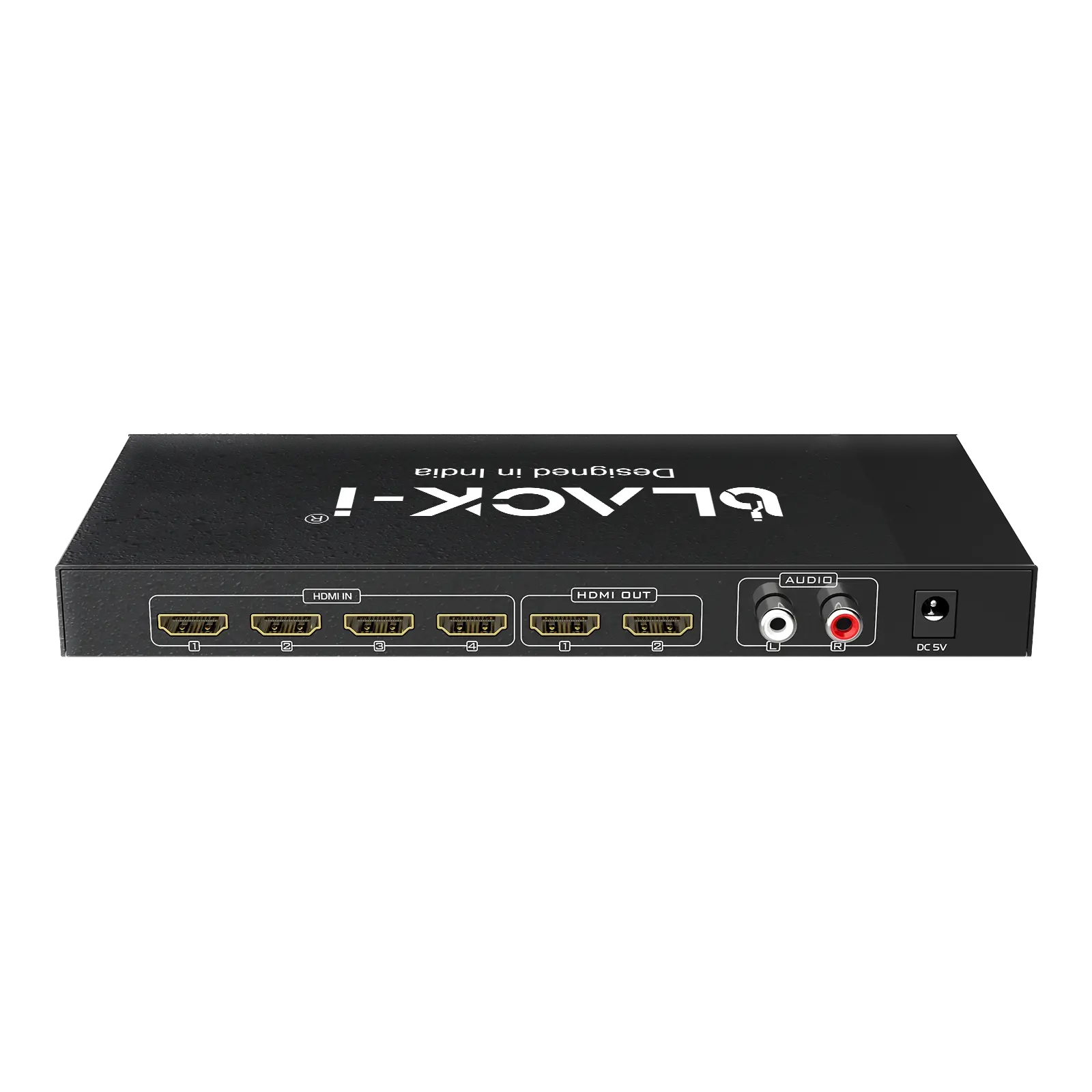 Black-i HDMI 4 in 2 Out Matrix Switcher 