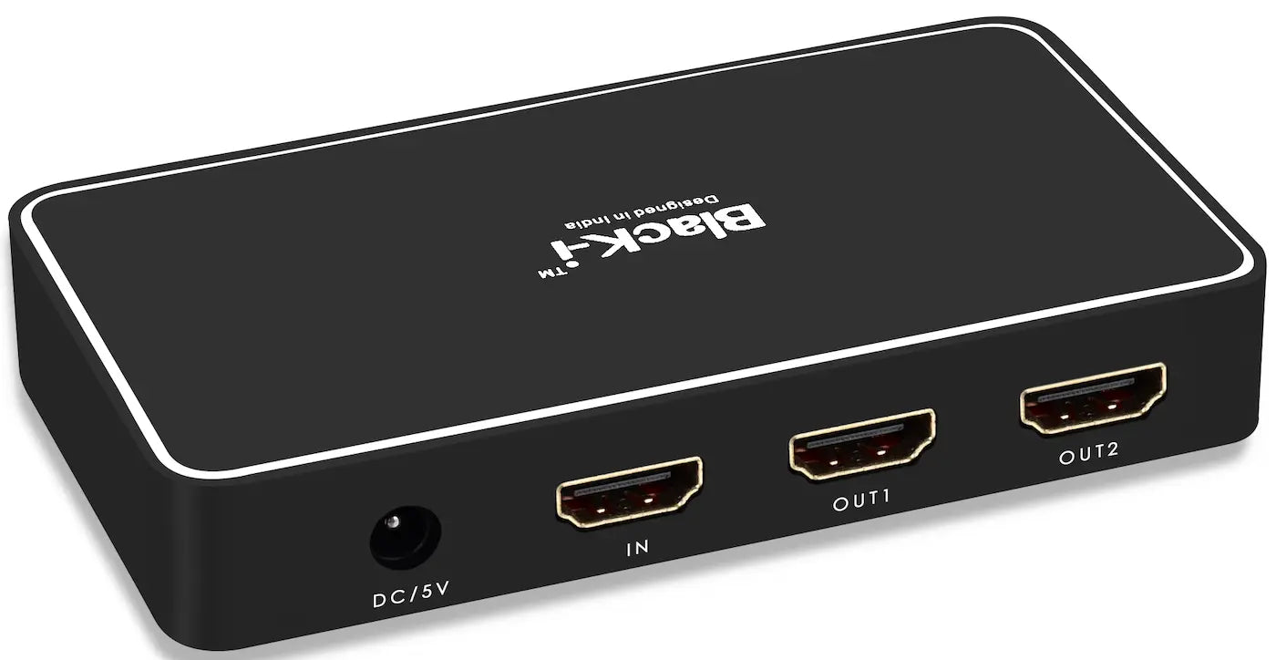 Black-i HDMI 4k Splitter - 1 Input 2 Output 