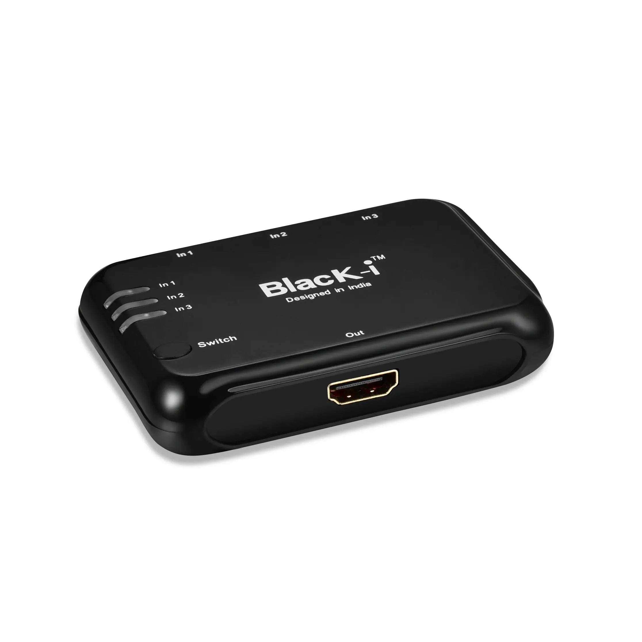 Black-i HDMI 4k Switcher - 3 Input 1 Output 
