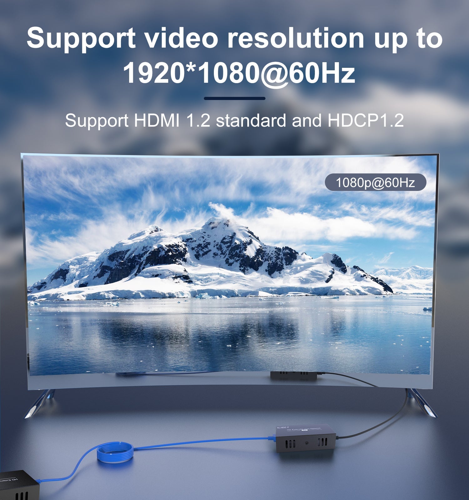 Black-i HDMI Over LAN Extender up to 150 Meters 