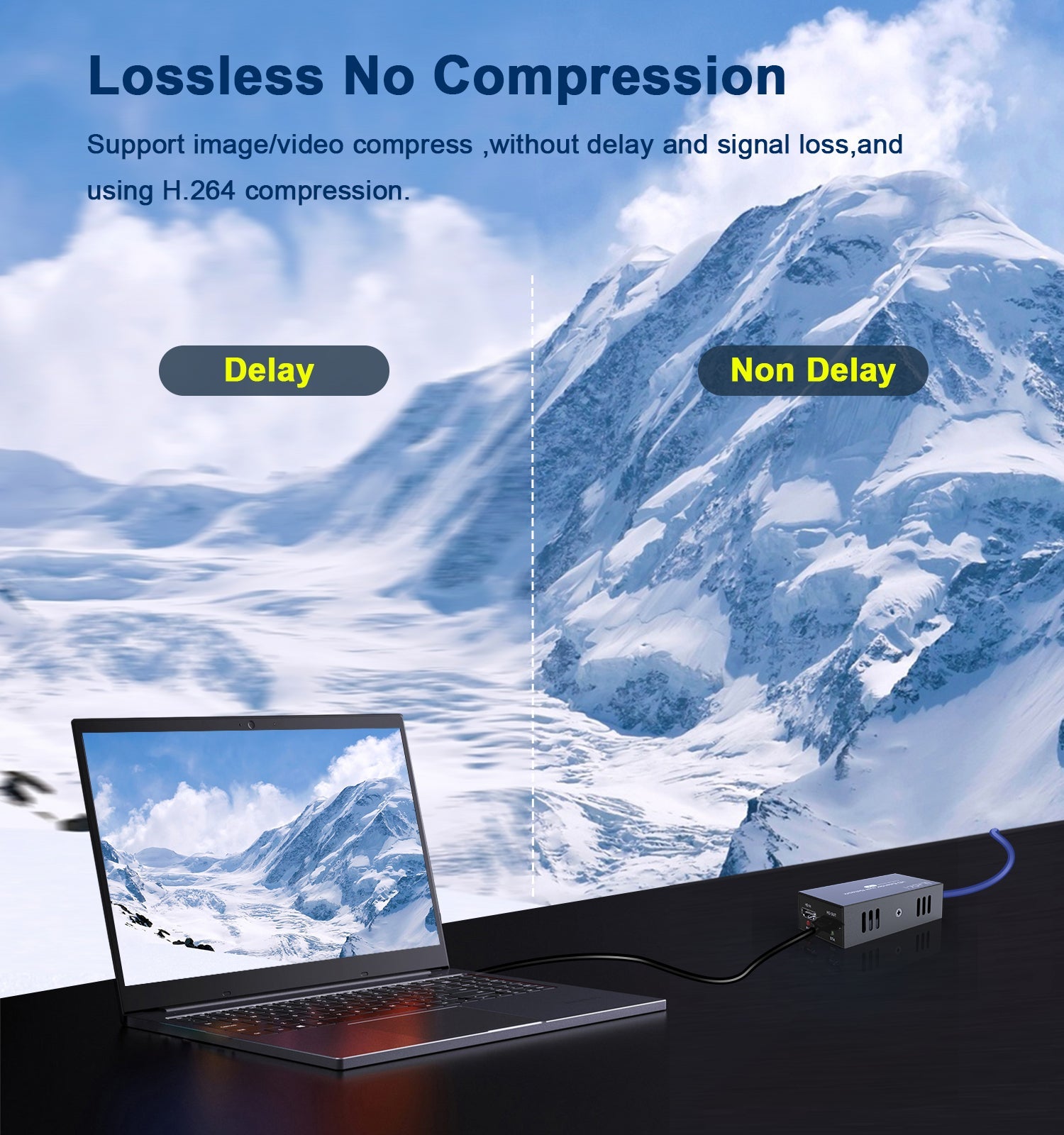 Black-i HDMI Over LAN Extender up to 150 Meters 