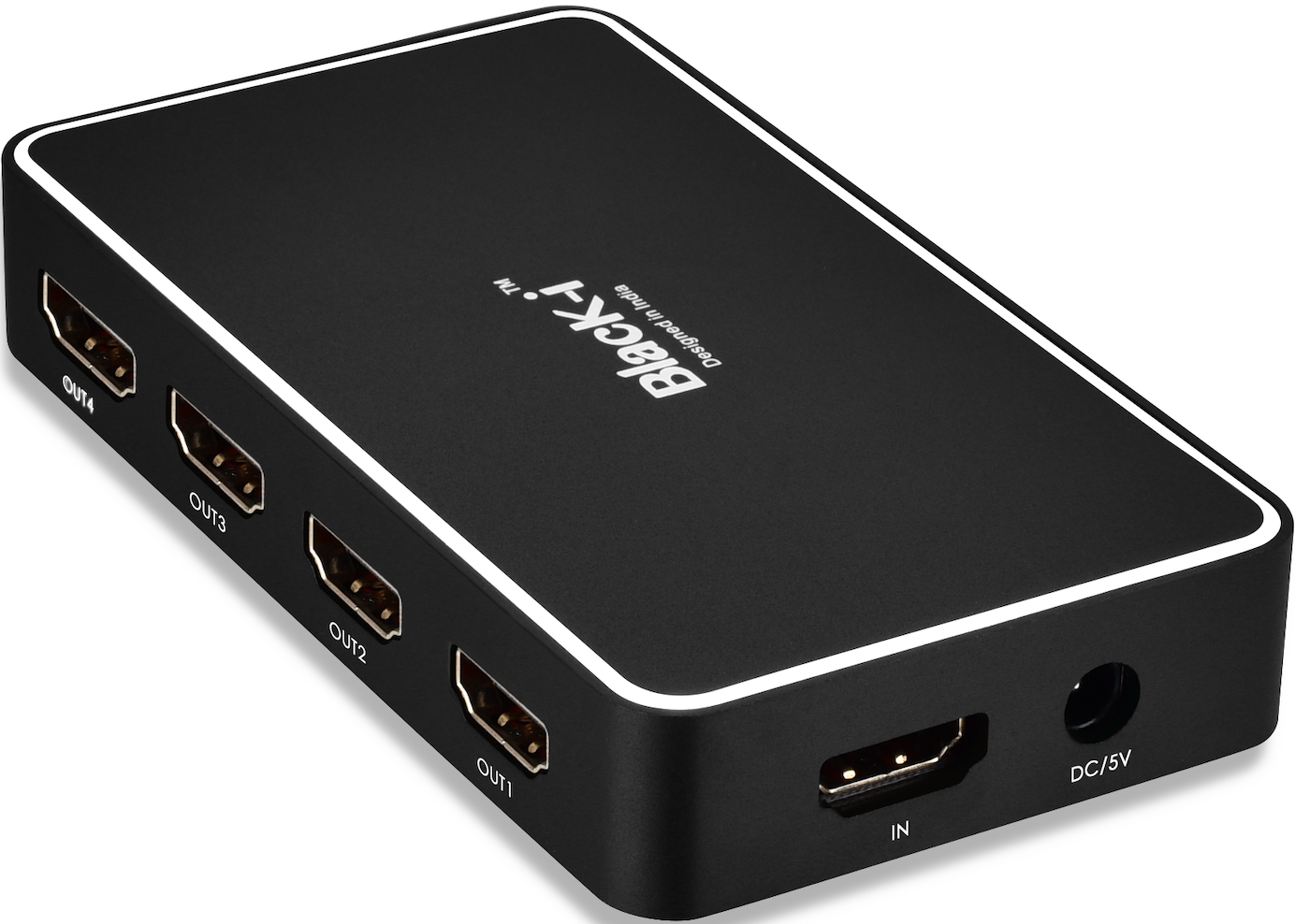 Black-i HDMI Splitter - 1 Input 4 Output 