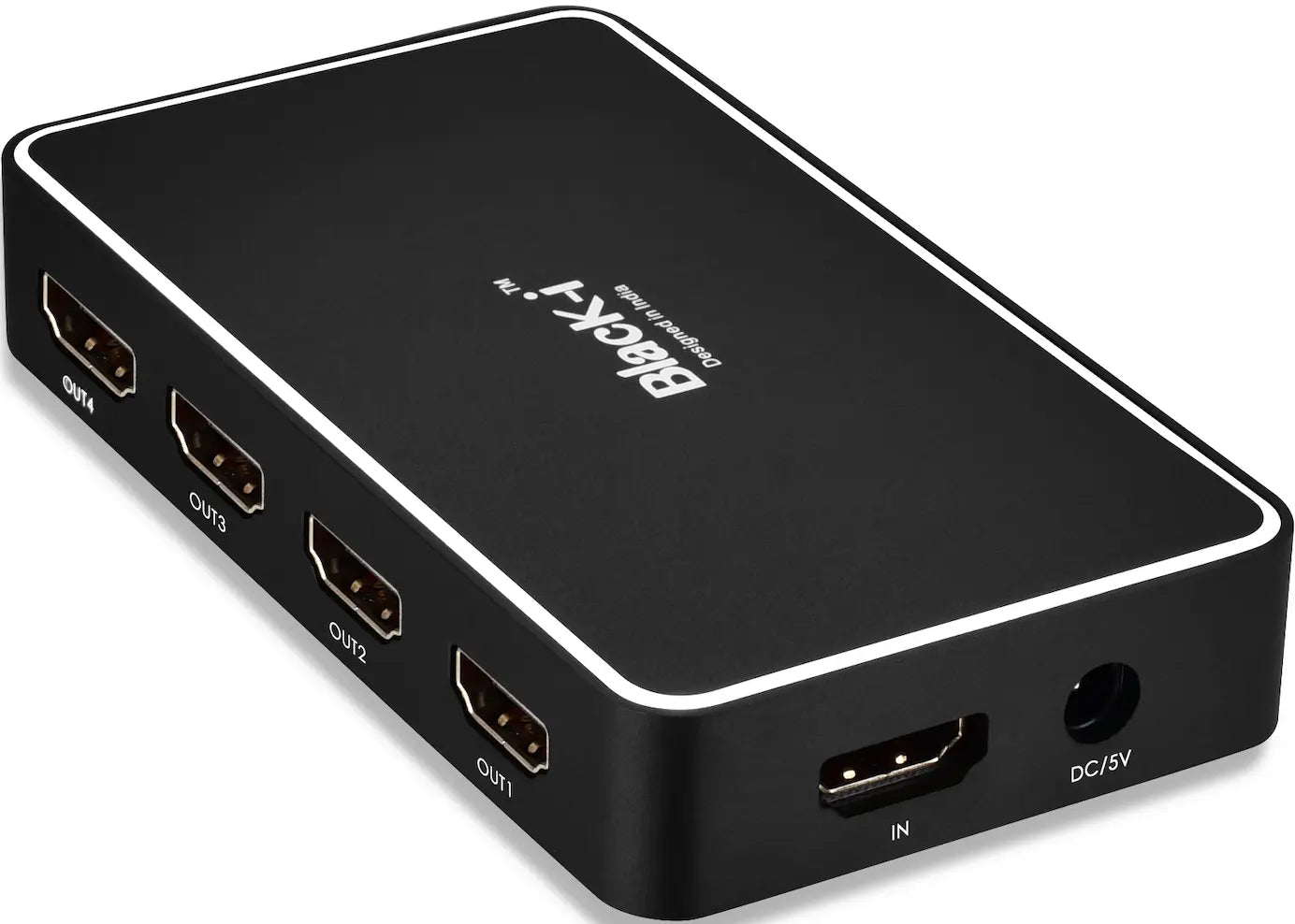 Black-i HDMI Splitter - 1 Input 4 Output 