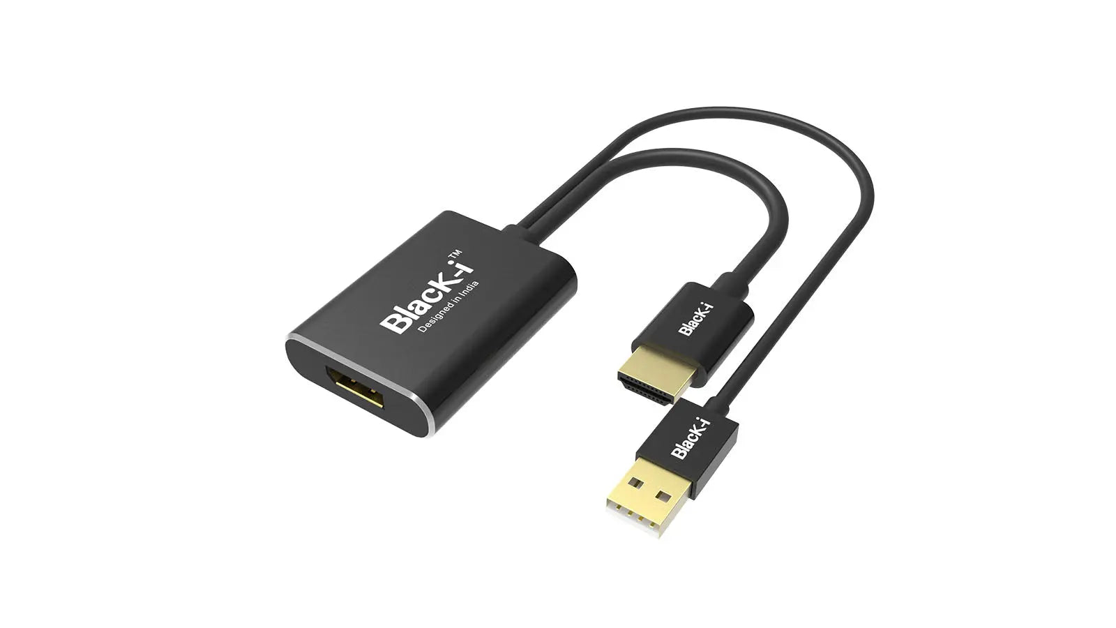 Black-i HDMI to DisplayPort Converter 