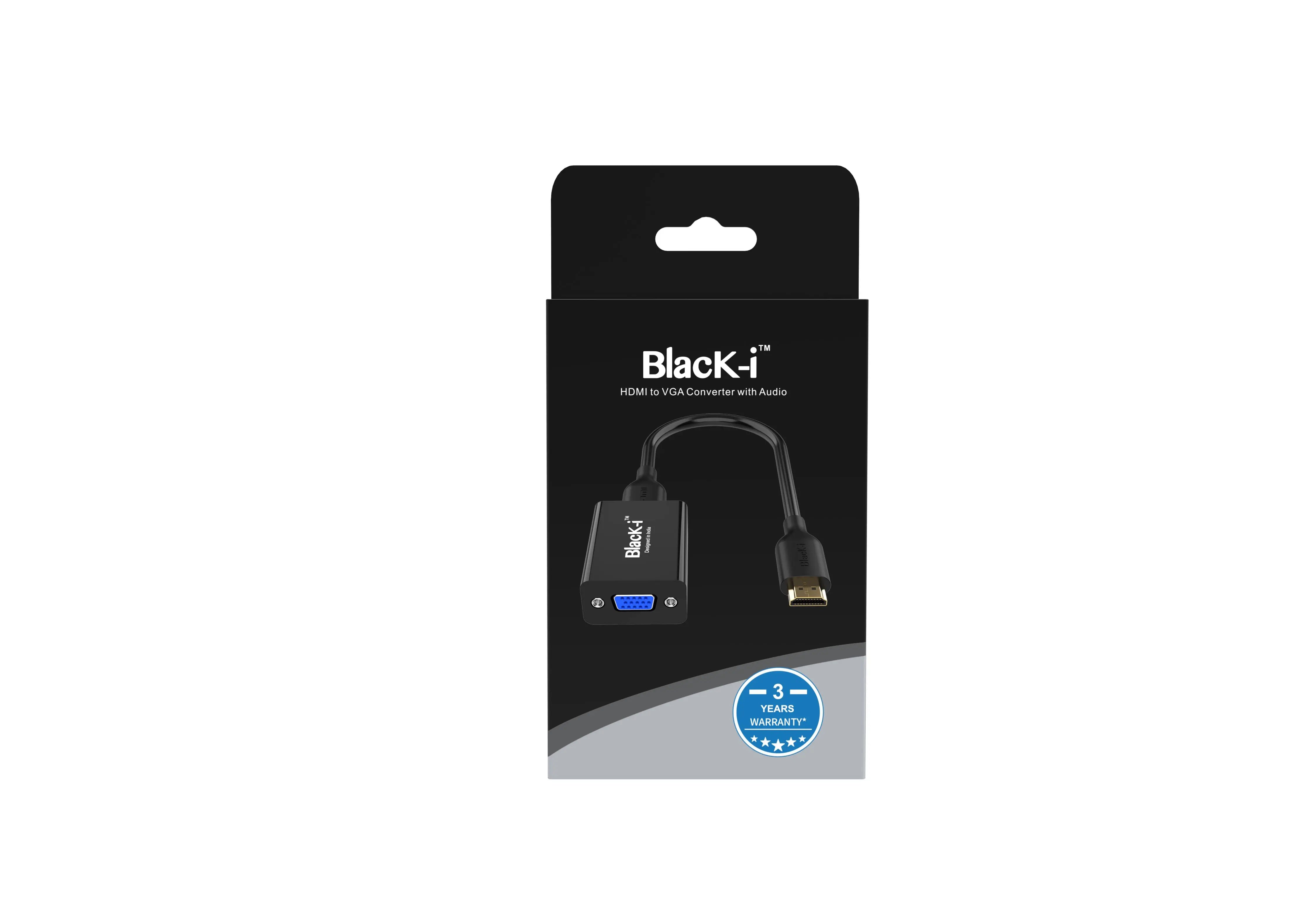 Black-i HDMI to VGA Converter 