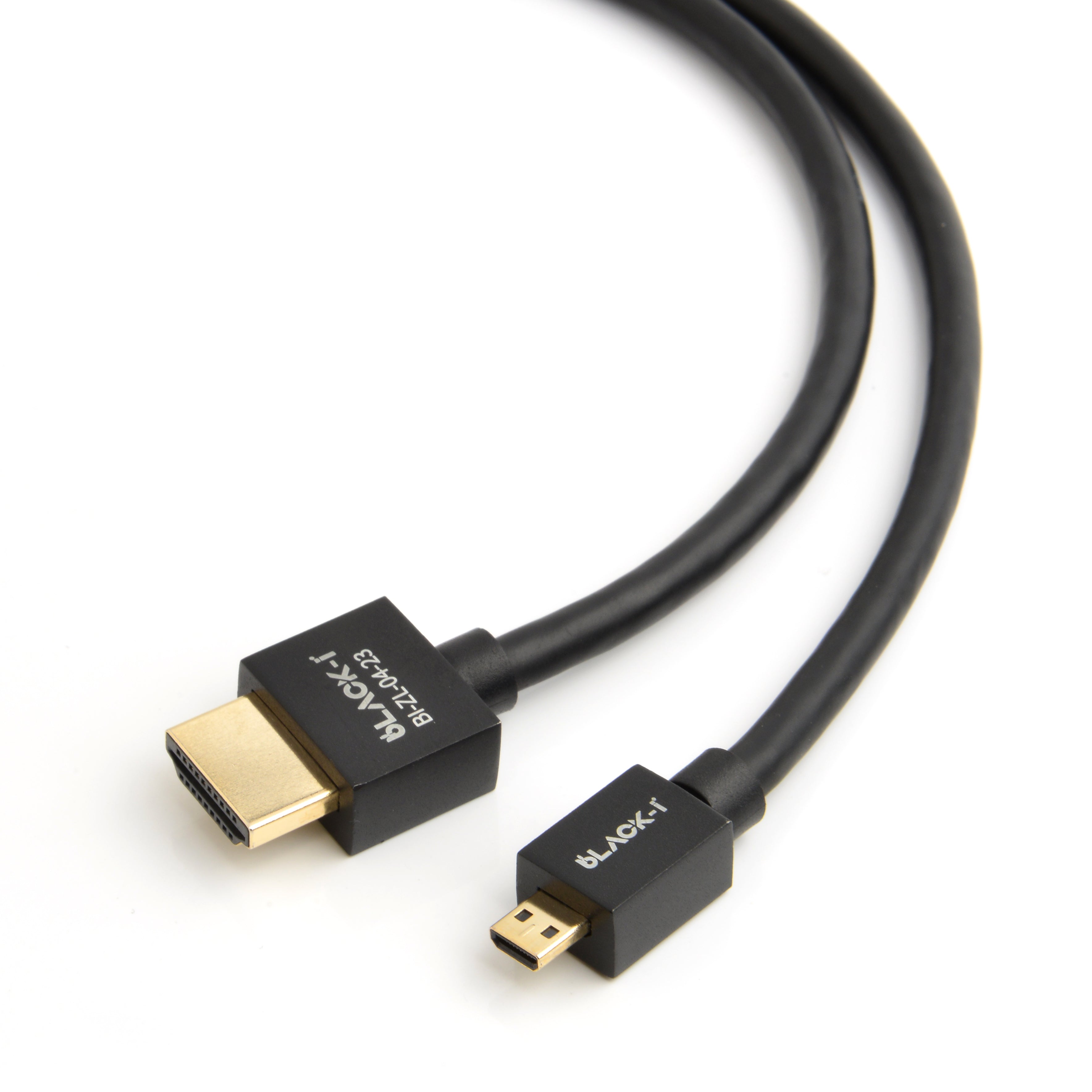 Black-i Micro HDMI to HDMI 4K Cable 2 Meter 