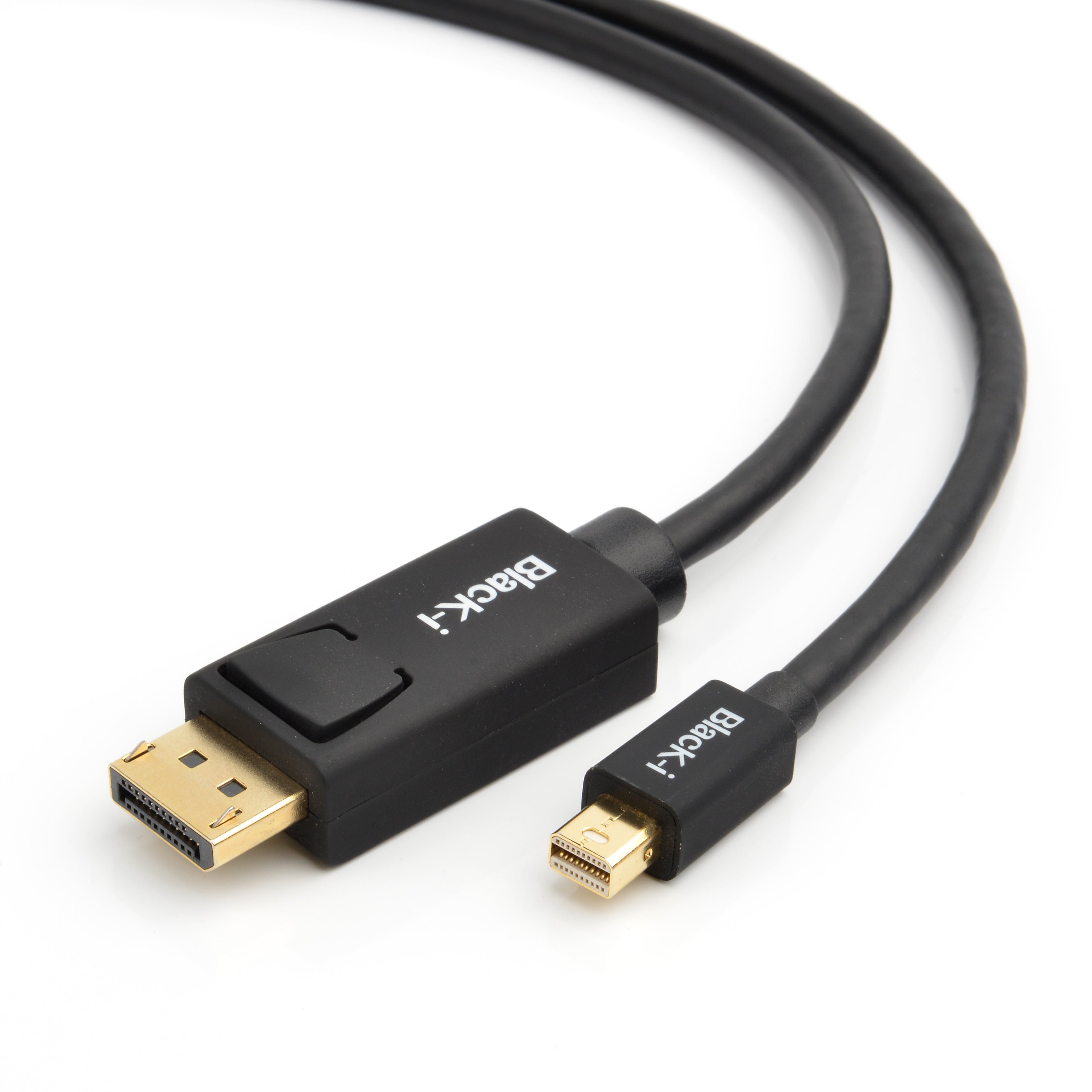 Black-i Mini DisplayPort to DisplayPort (4K) Cable 
