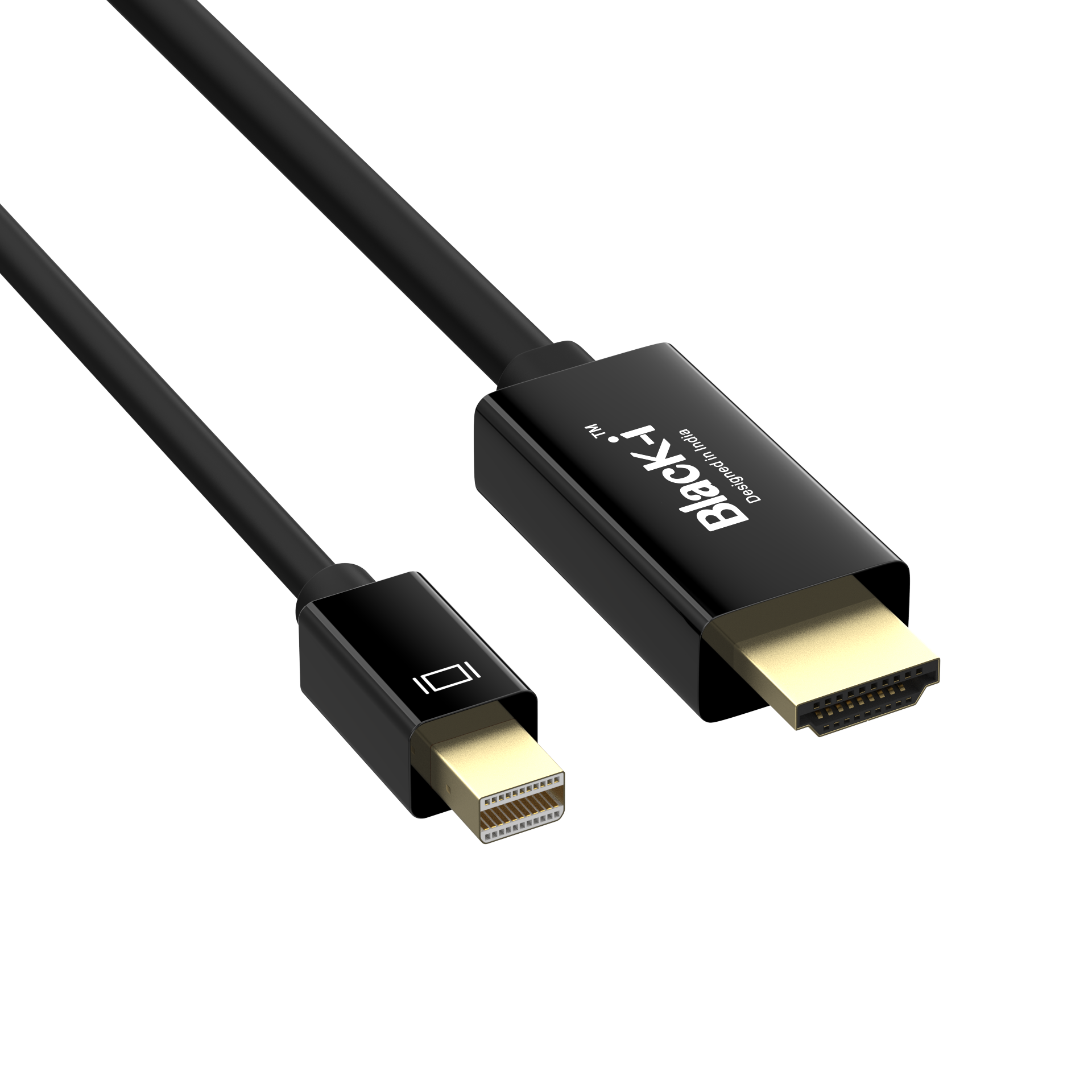 Black-i Mini DisplayPort to HDMI (4K) Cable 1.8 Meter 