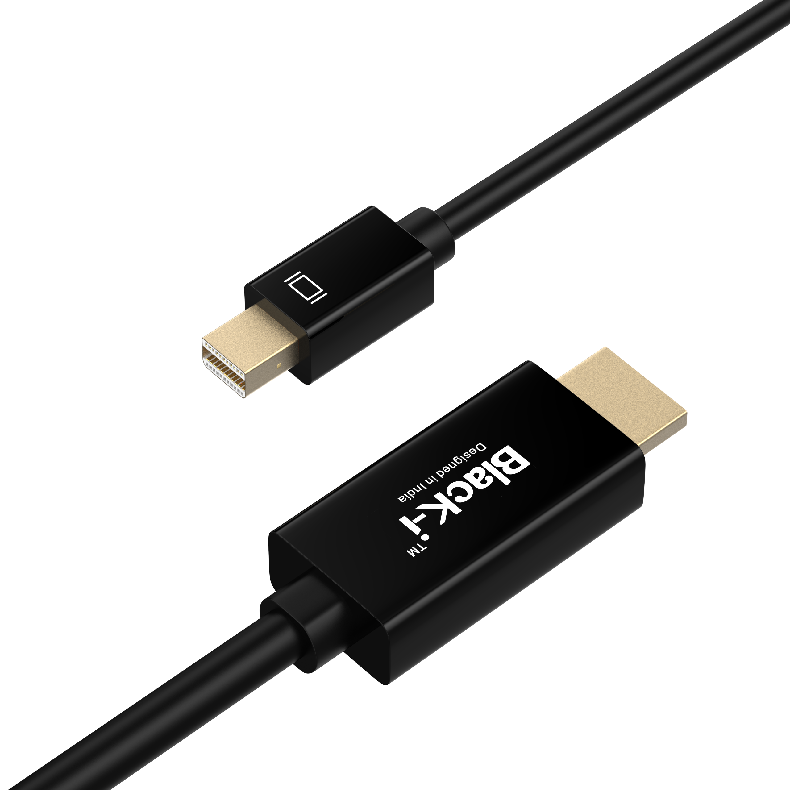 Black-i Mini DisplayPort to HDMI (4K) Cable 1.8 Meter 