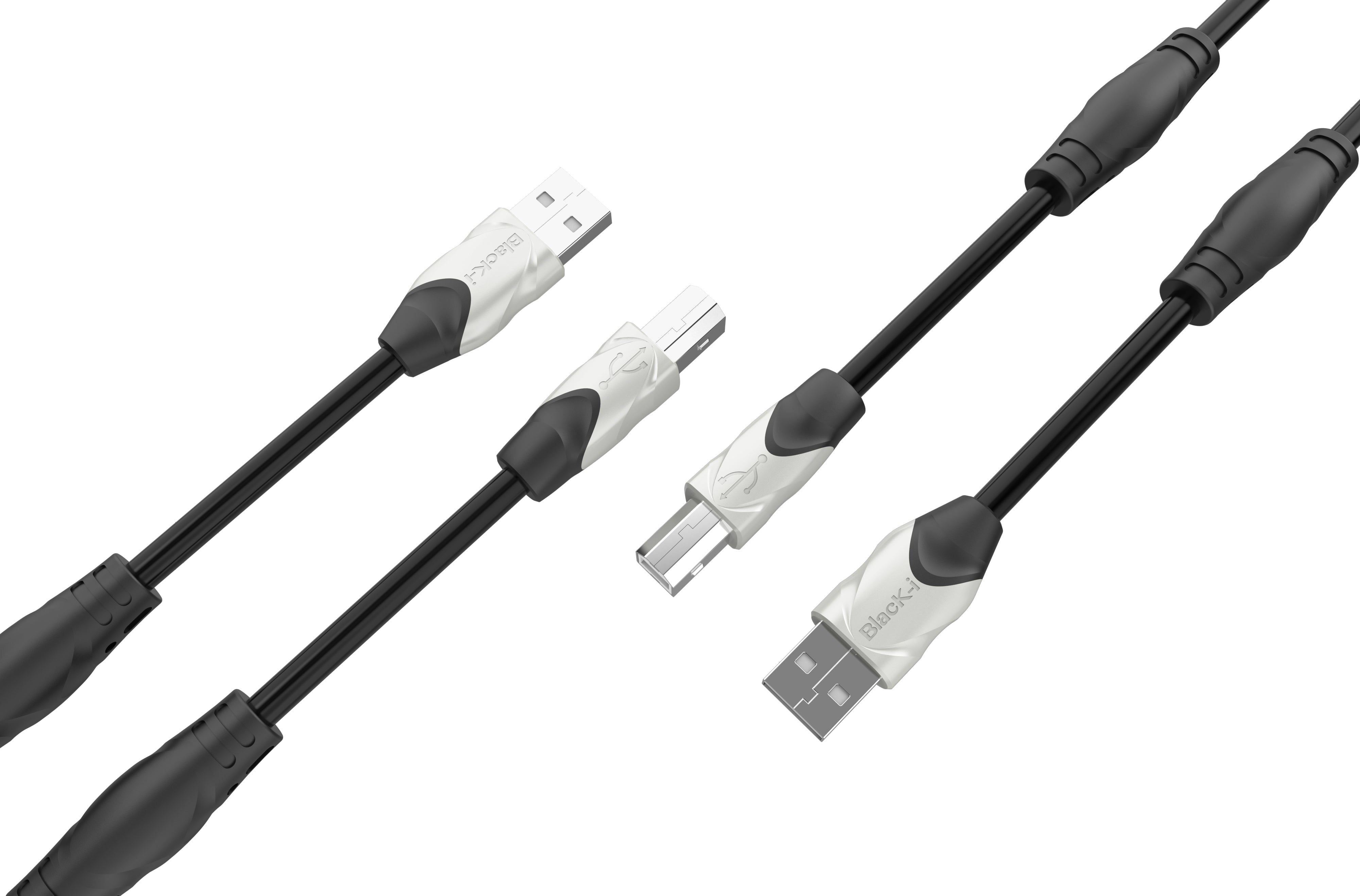 Black-i USB 2.0 Printer Cable 