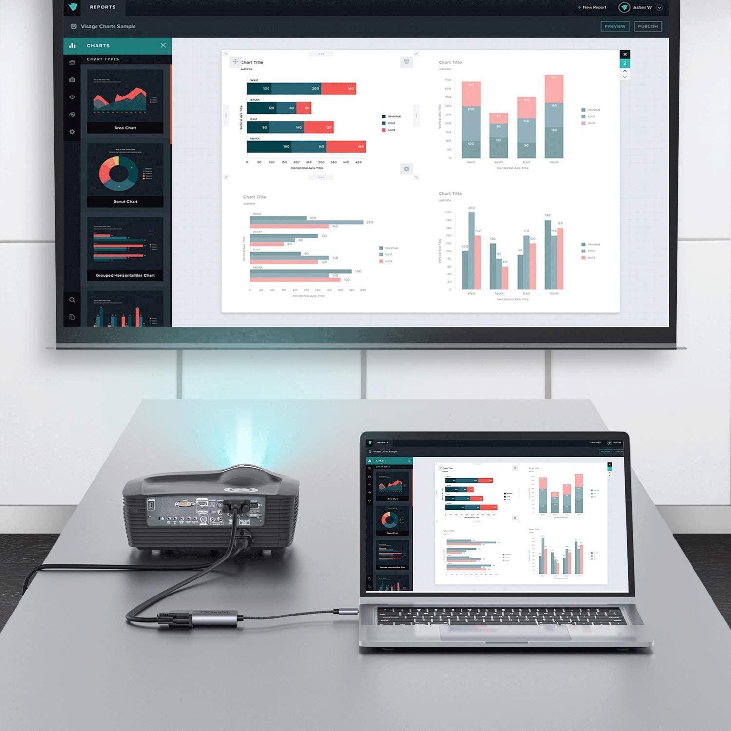 Black-i USB 3.0 to VGA Converter 