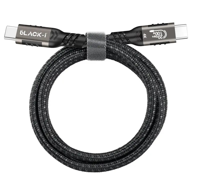 Black-i USB-C 4K Cable - 1.5 Meter Length with 20 Gbps 
